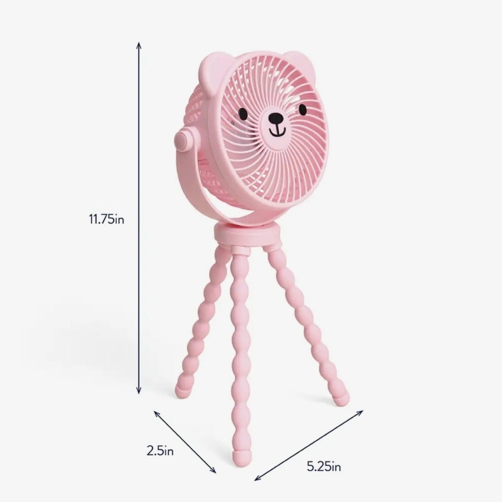 Itzy Ritzy Itzy Breeze Stroller Fan - Pink