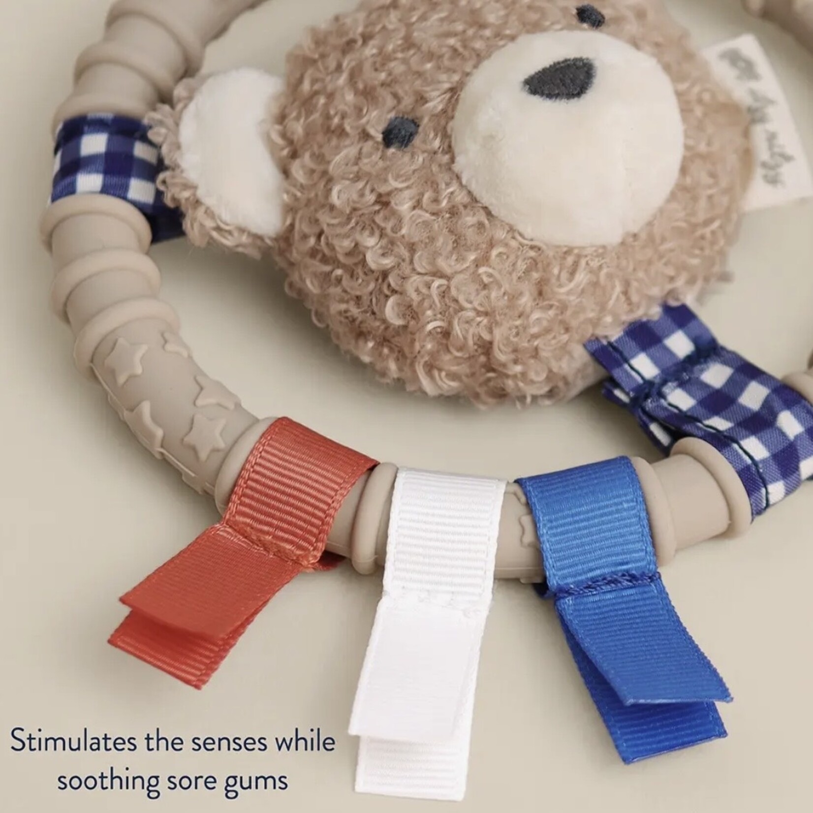 Itzy Ritzy Bear Teething Ring Pal