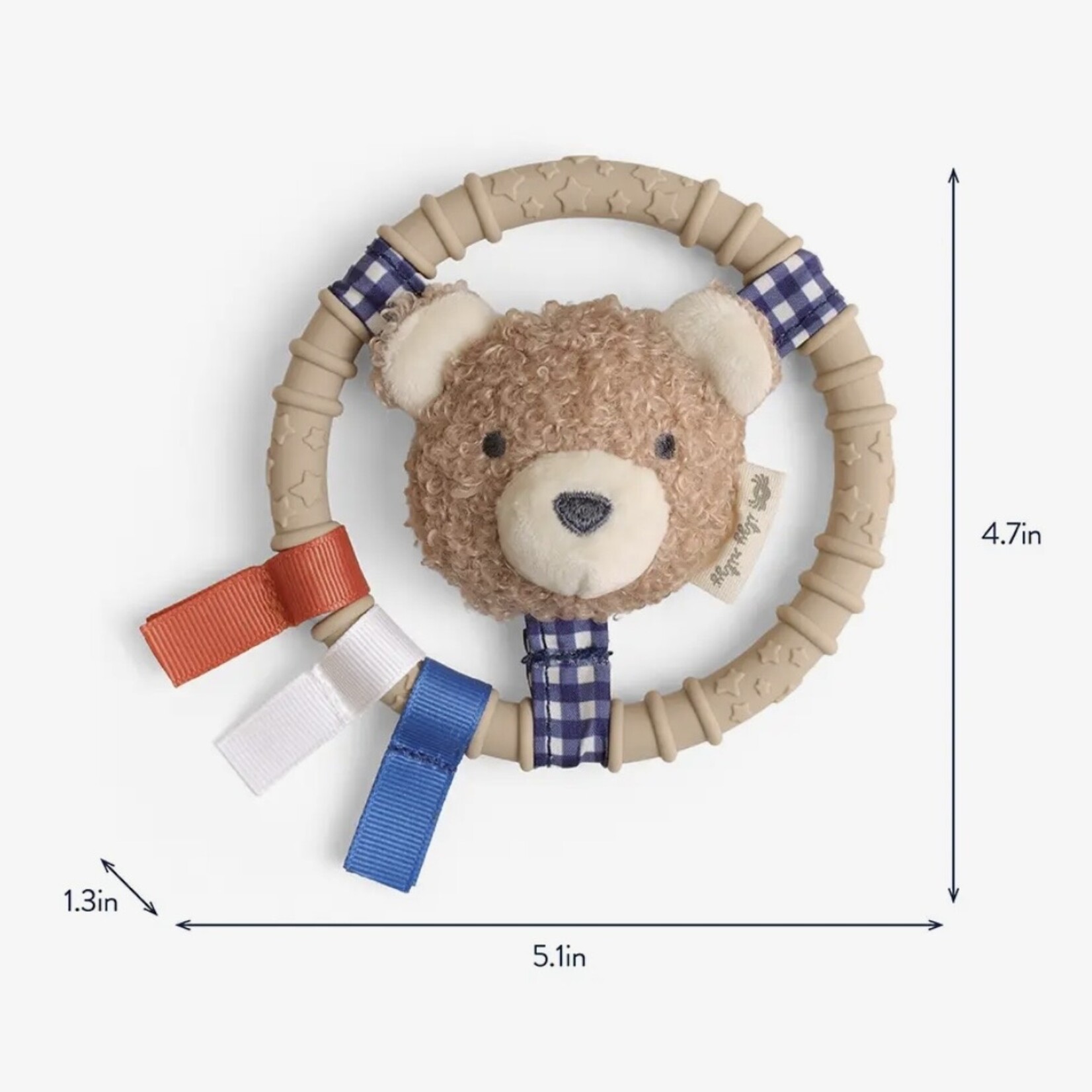 Itzy Ritzy Bear Teething Ring Pal