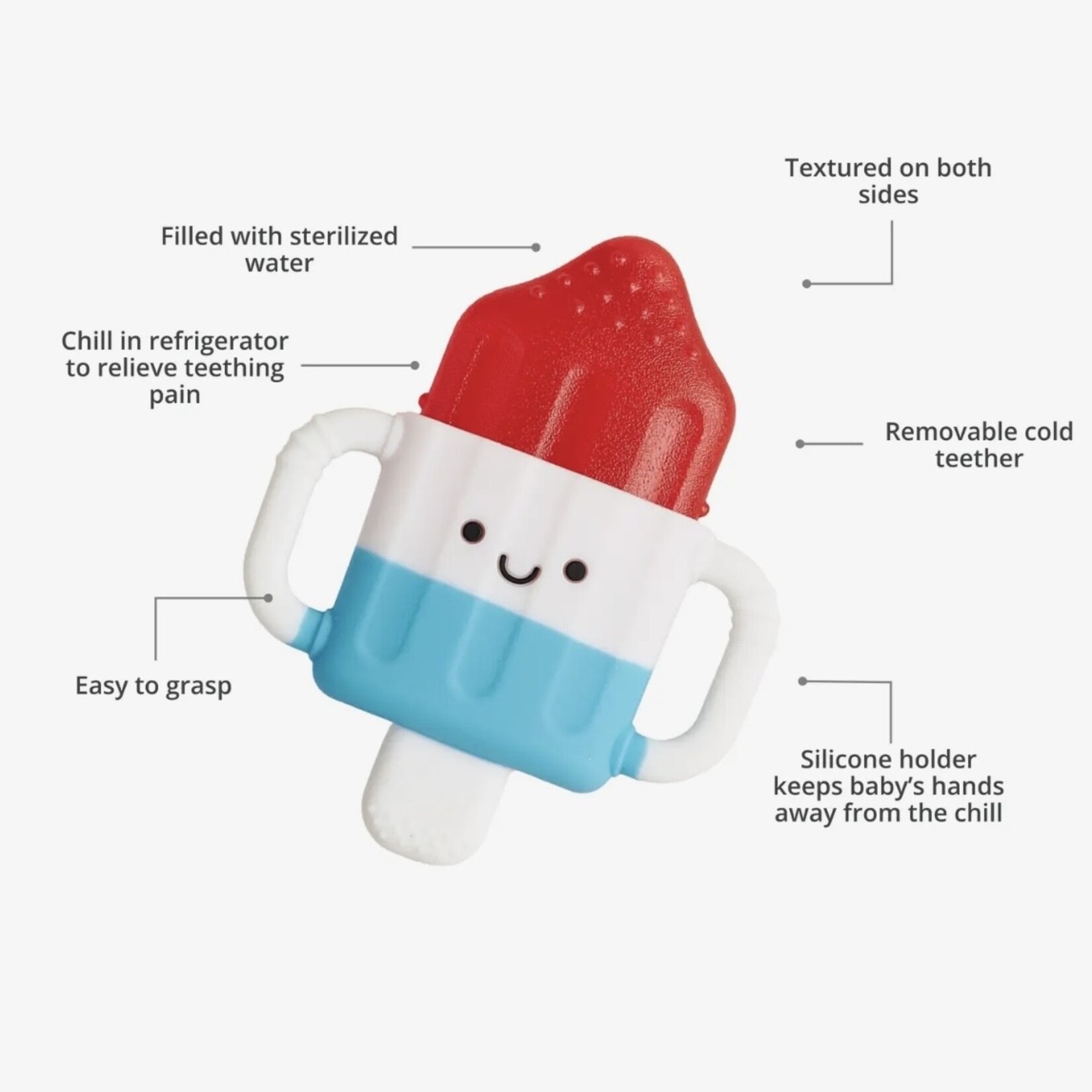 Itzy Ritzy Cool Pop Teether
