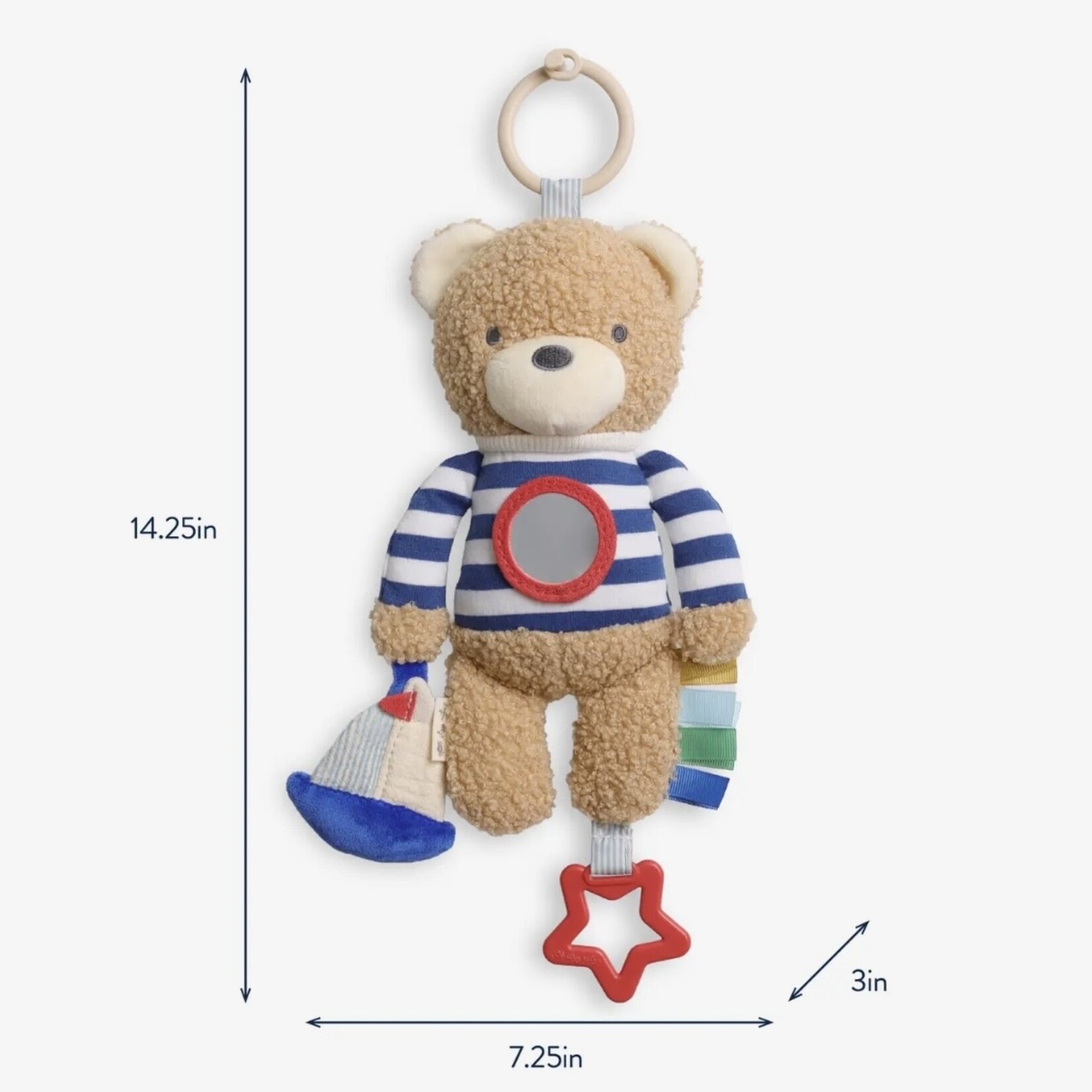 Itzy Ritzy Nautical Traveler Bear