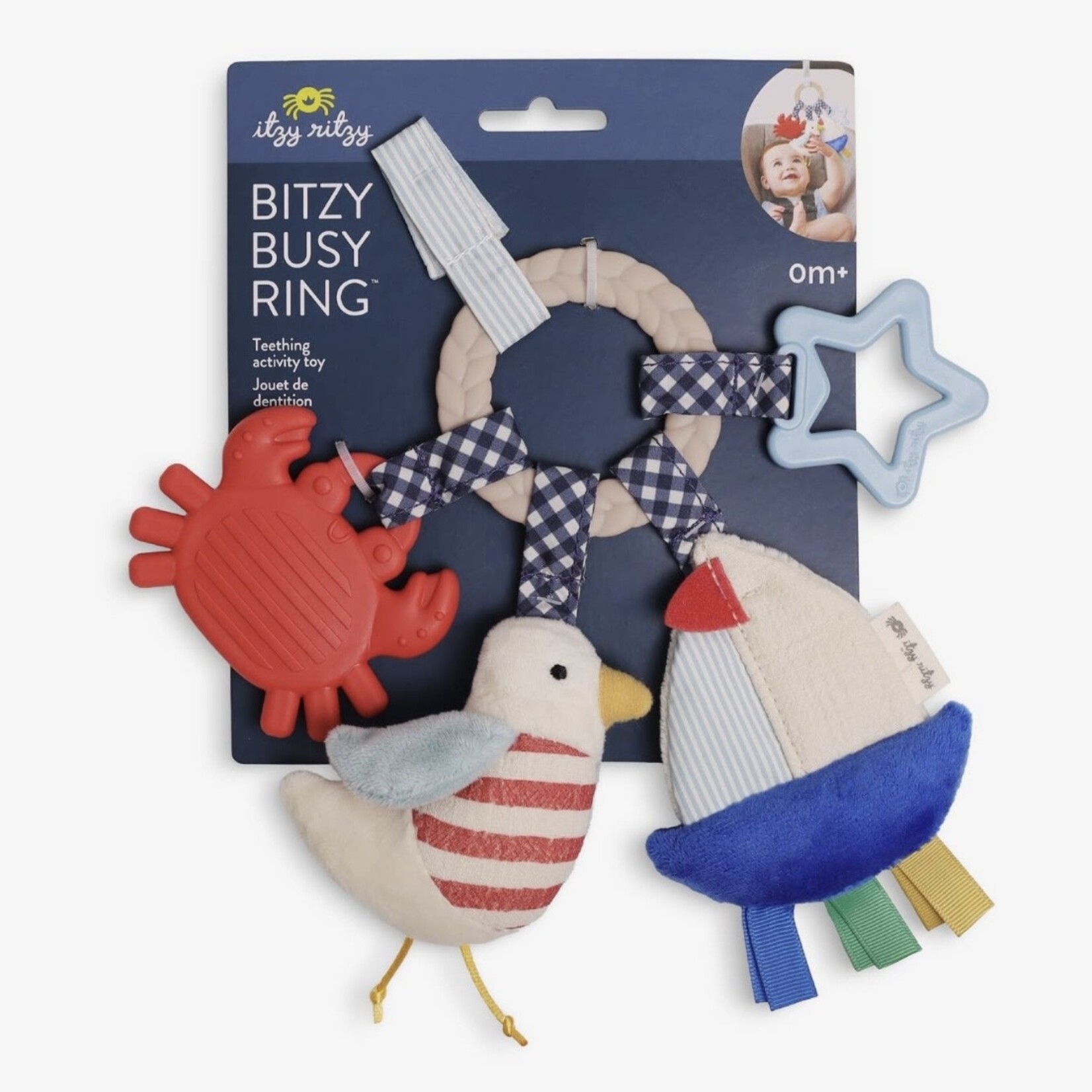 Itzy Ritzy Nautical Busy Ring