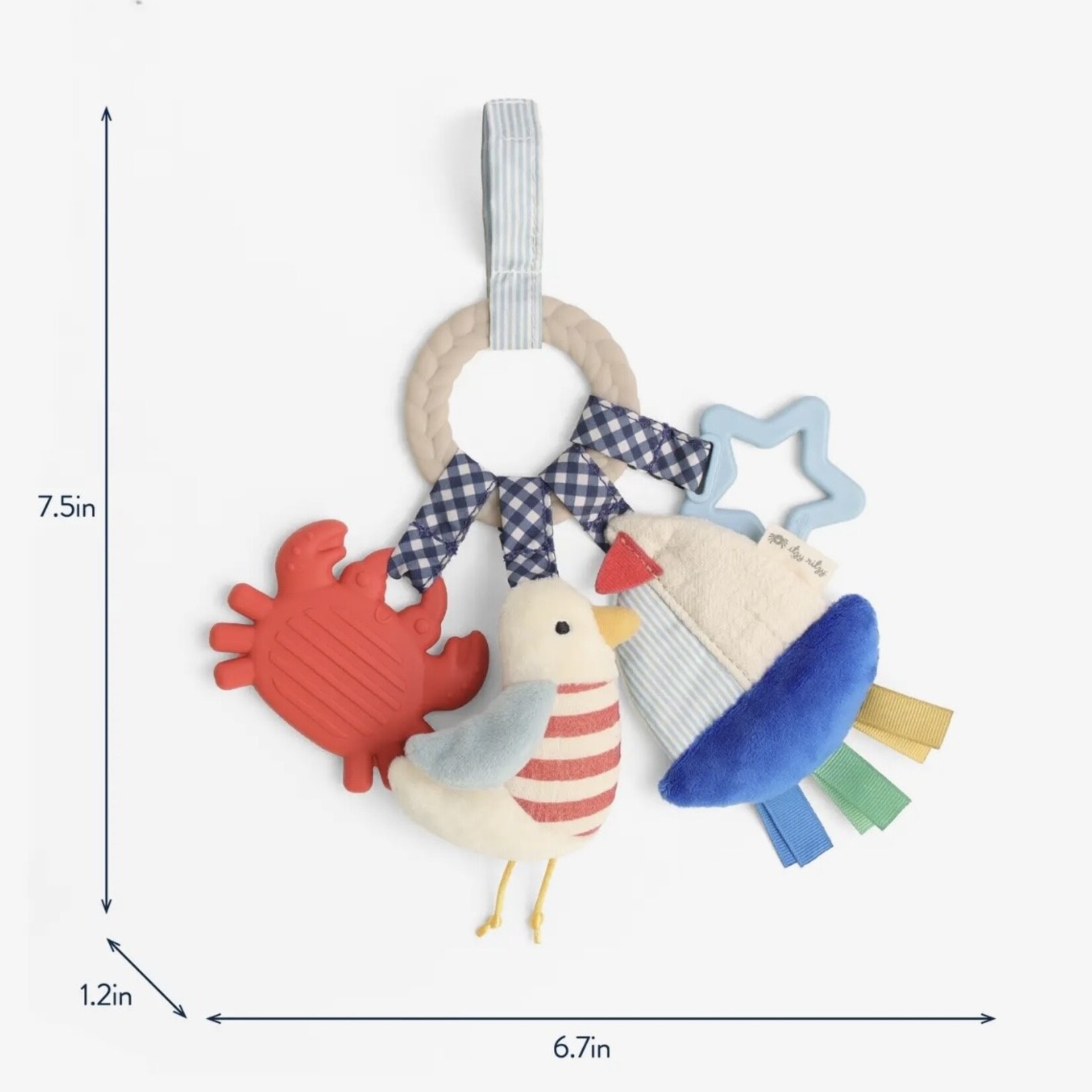 Itzy Ritzy Nautical Busy Ring
