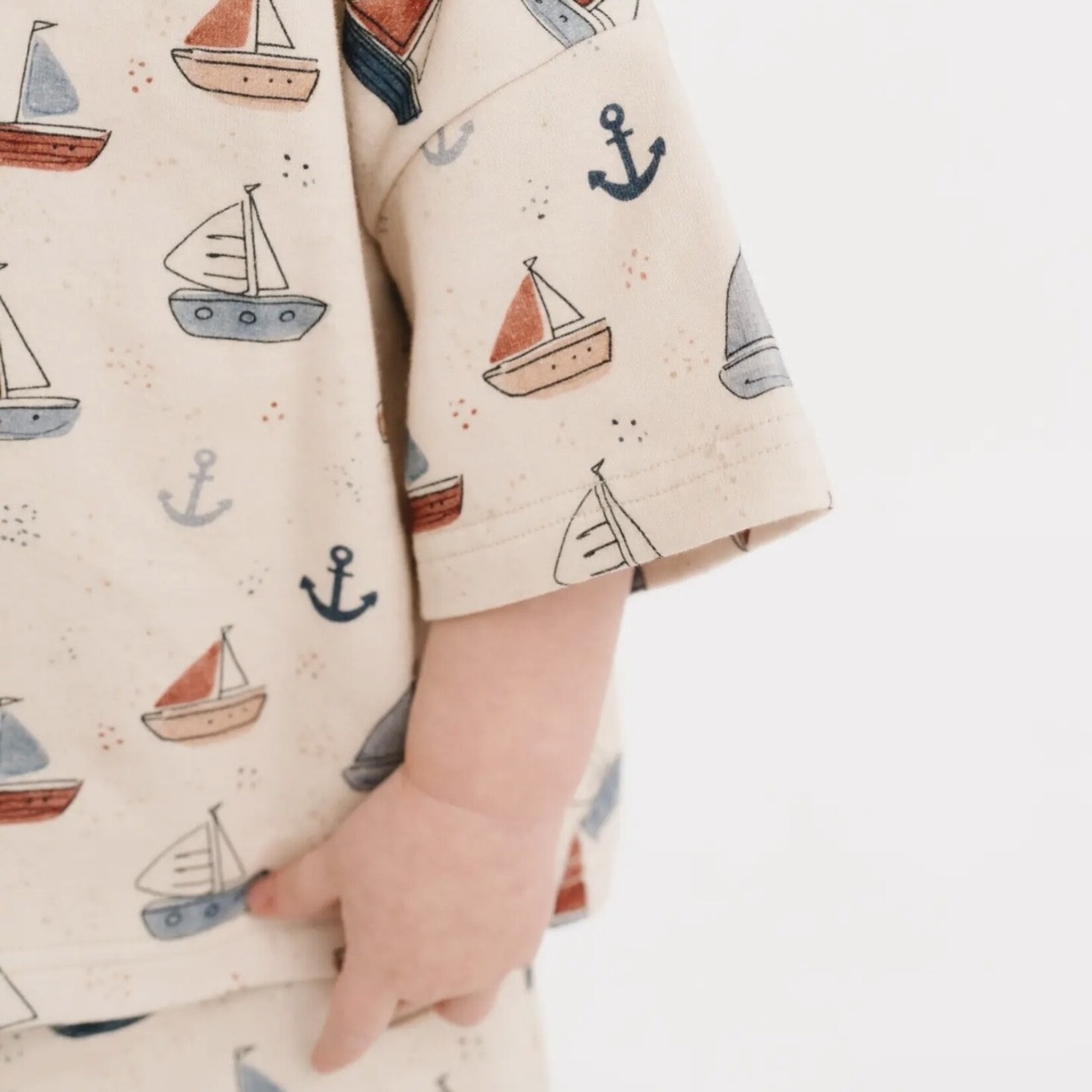 Little One Shop Nautical Sails Slouchy Set