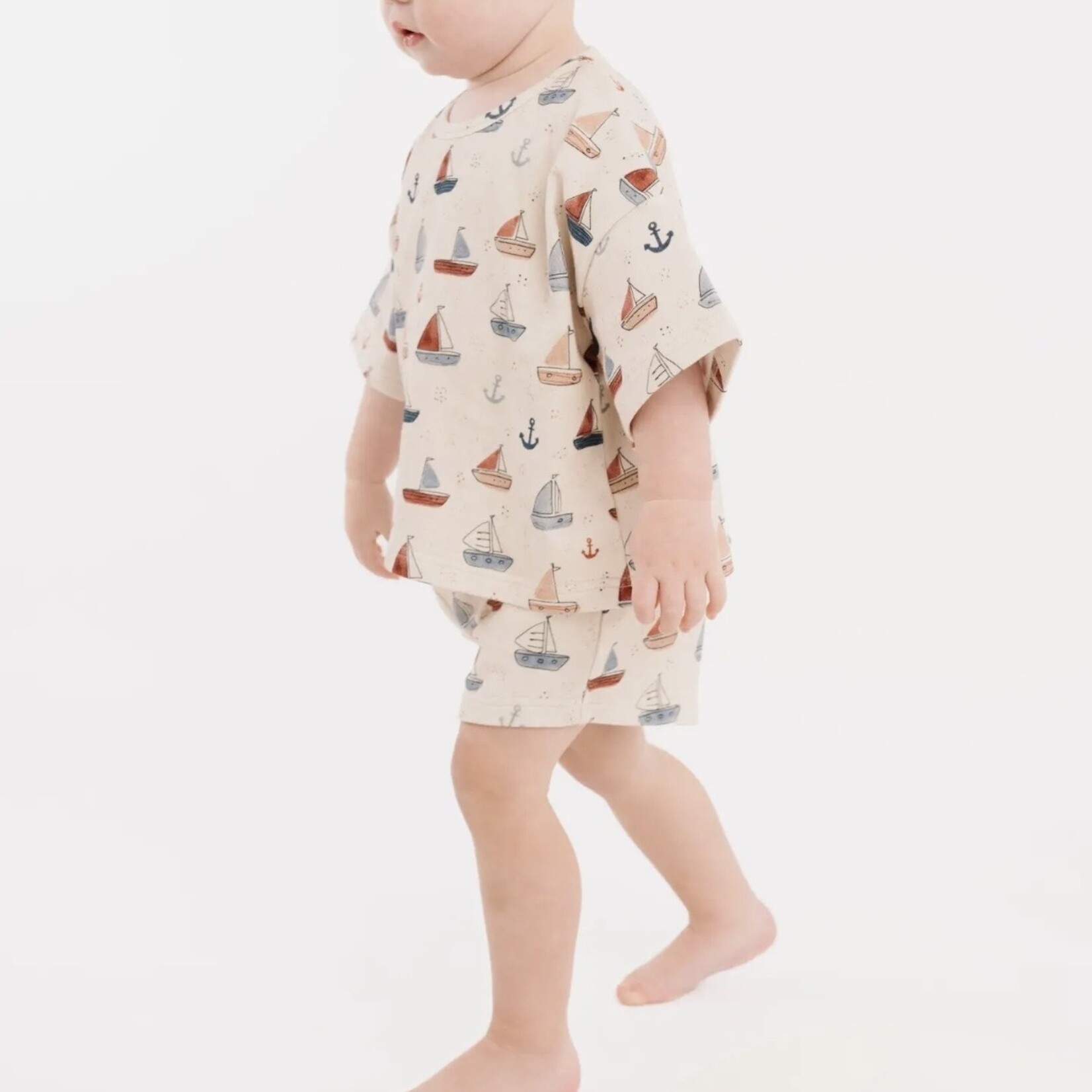 Little One Shop Nautical Sails Slouchy Set
