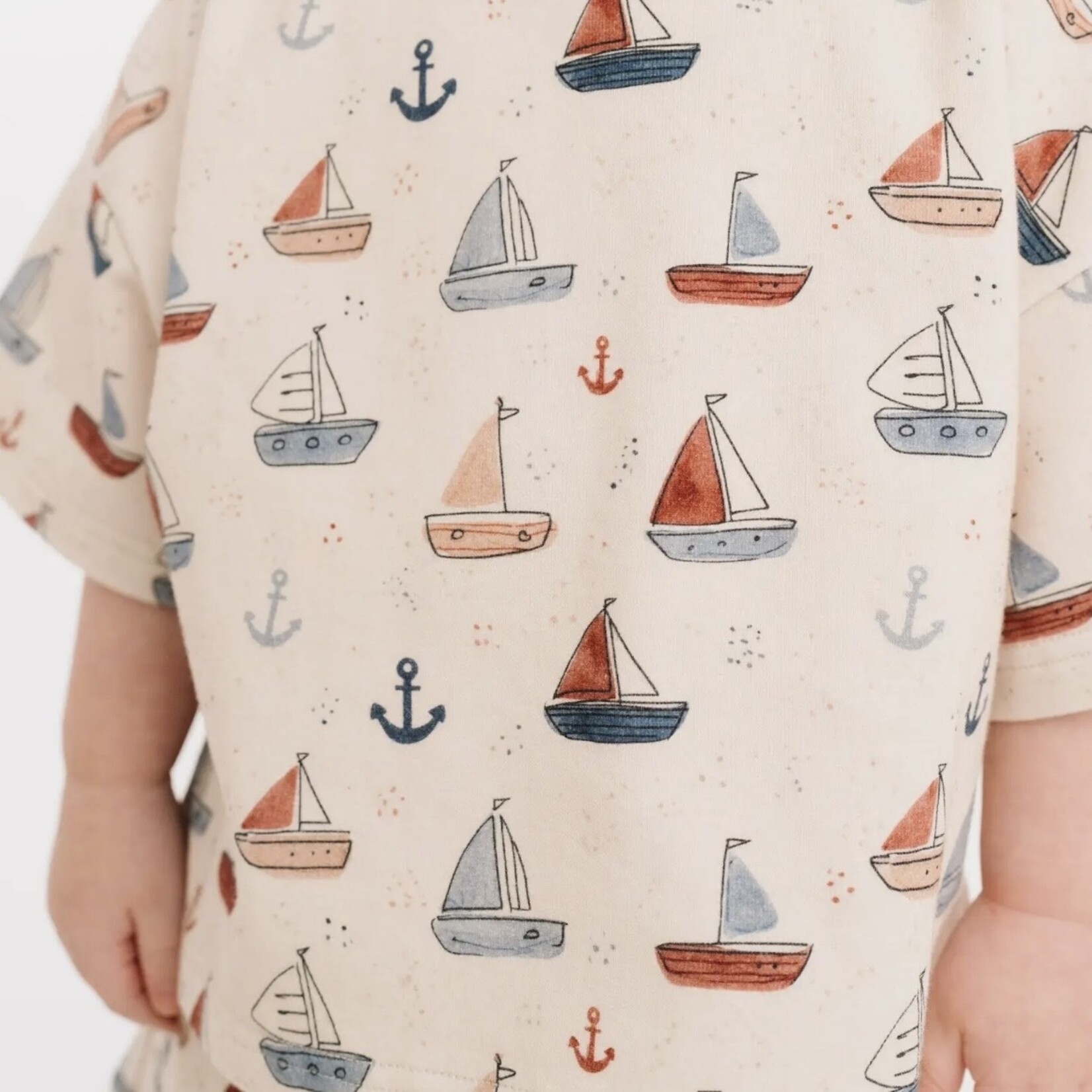 Little One Shop Nautical Sails Slouchy Set