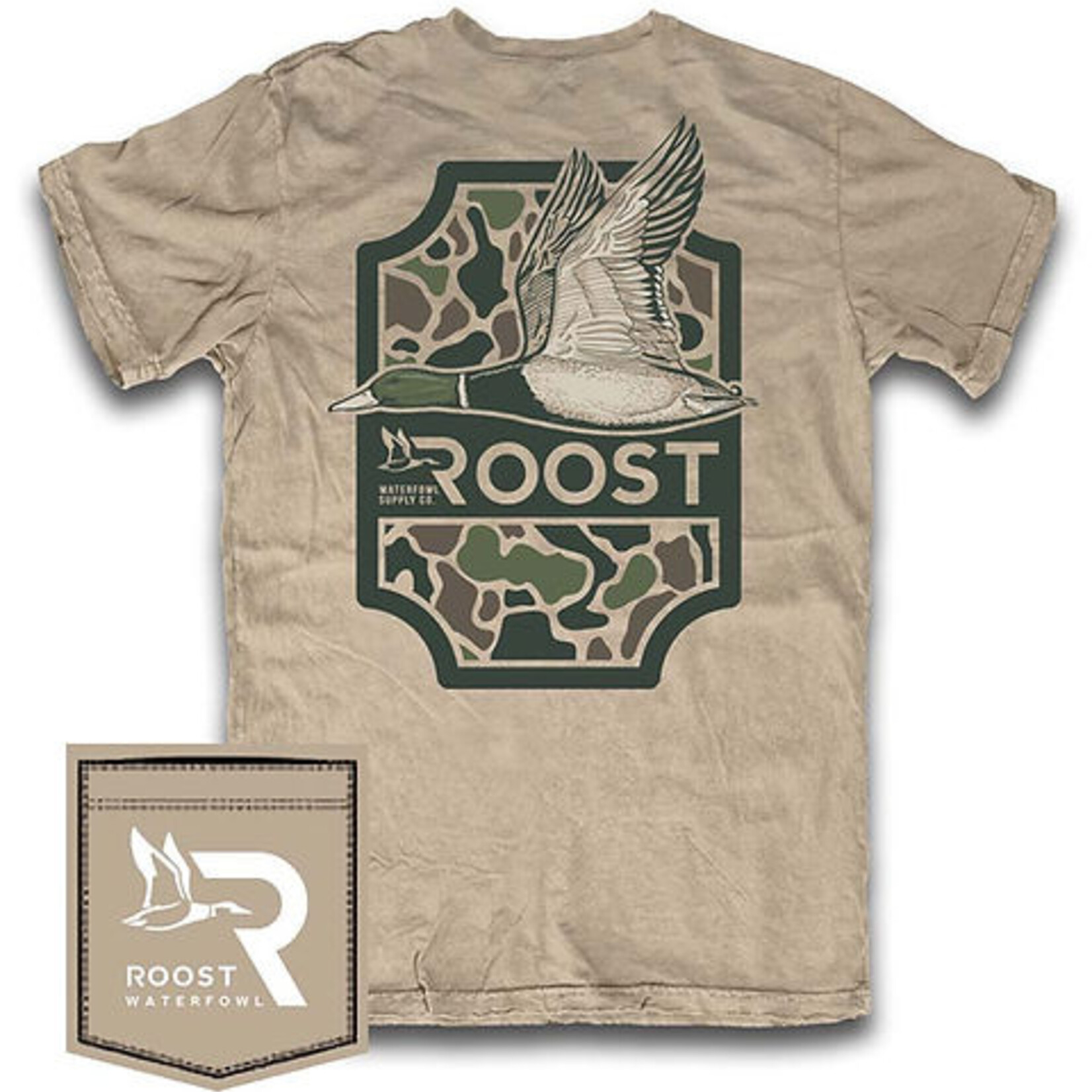 Fieldstone Roost Camo Shield Kids Shirt
