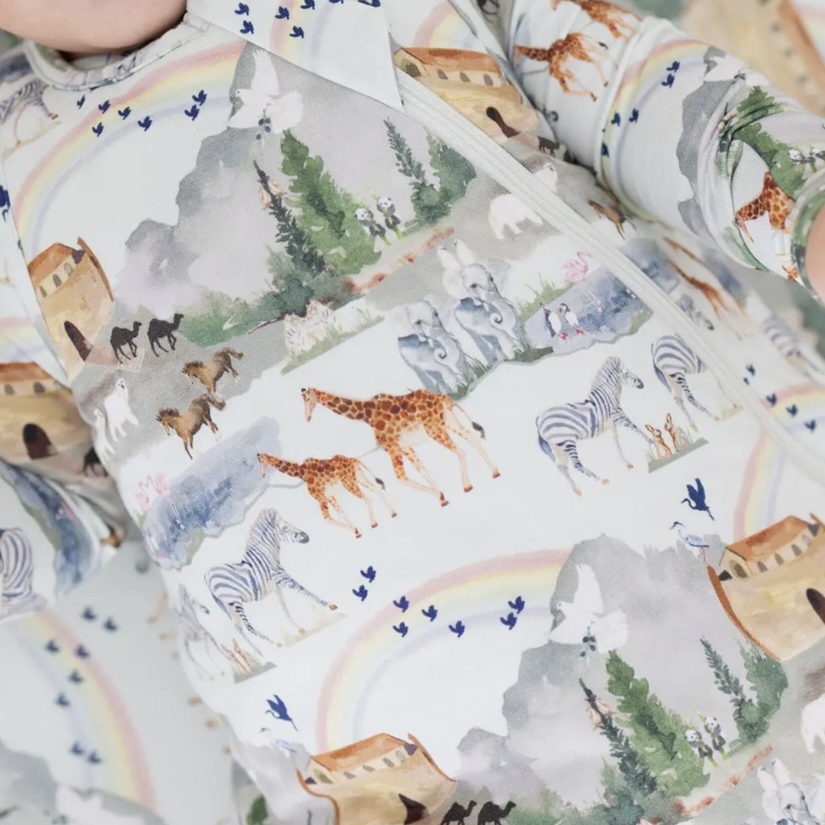 Tiny Revival Co. Noah's Ark Bamboo Sleep Sack