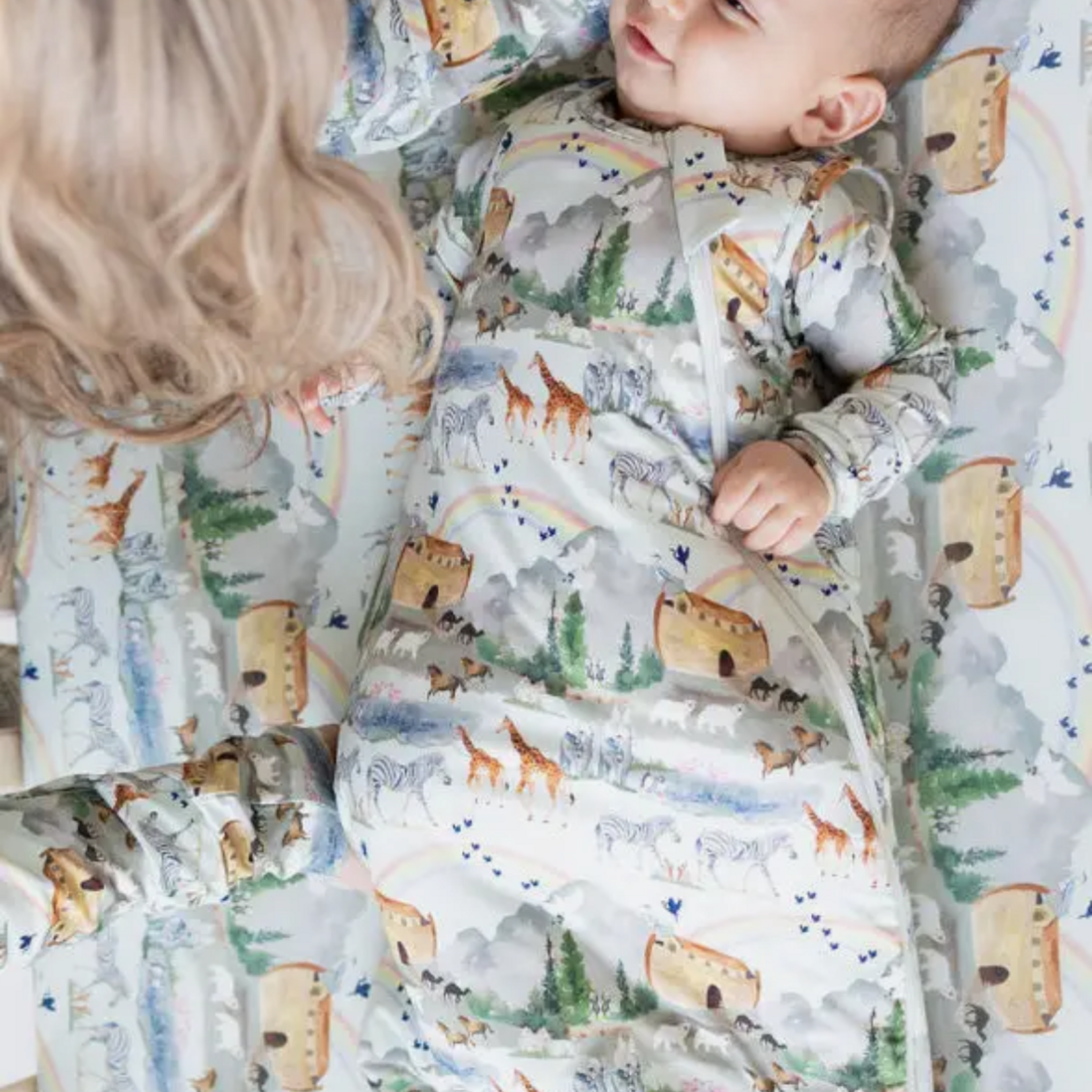 Tiny Revival Co. Noah's Ark Bamboo Sleep Sack