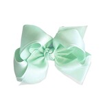 5.5" Powder Mint Organza Layered Bow