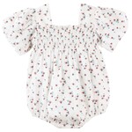 Evie Puff Sleeve Romper