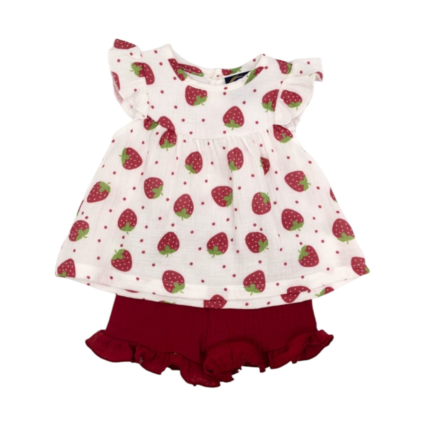 Emma Jean Strawberries Short Set