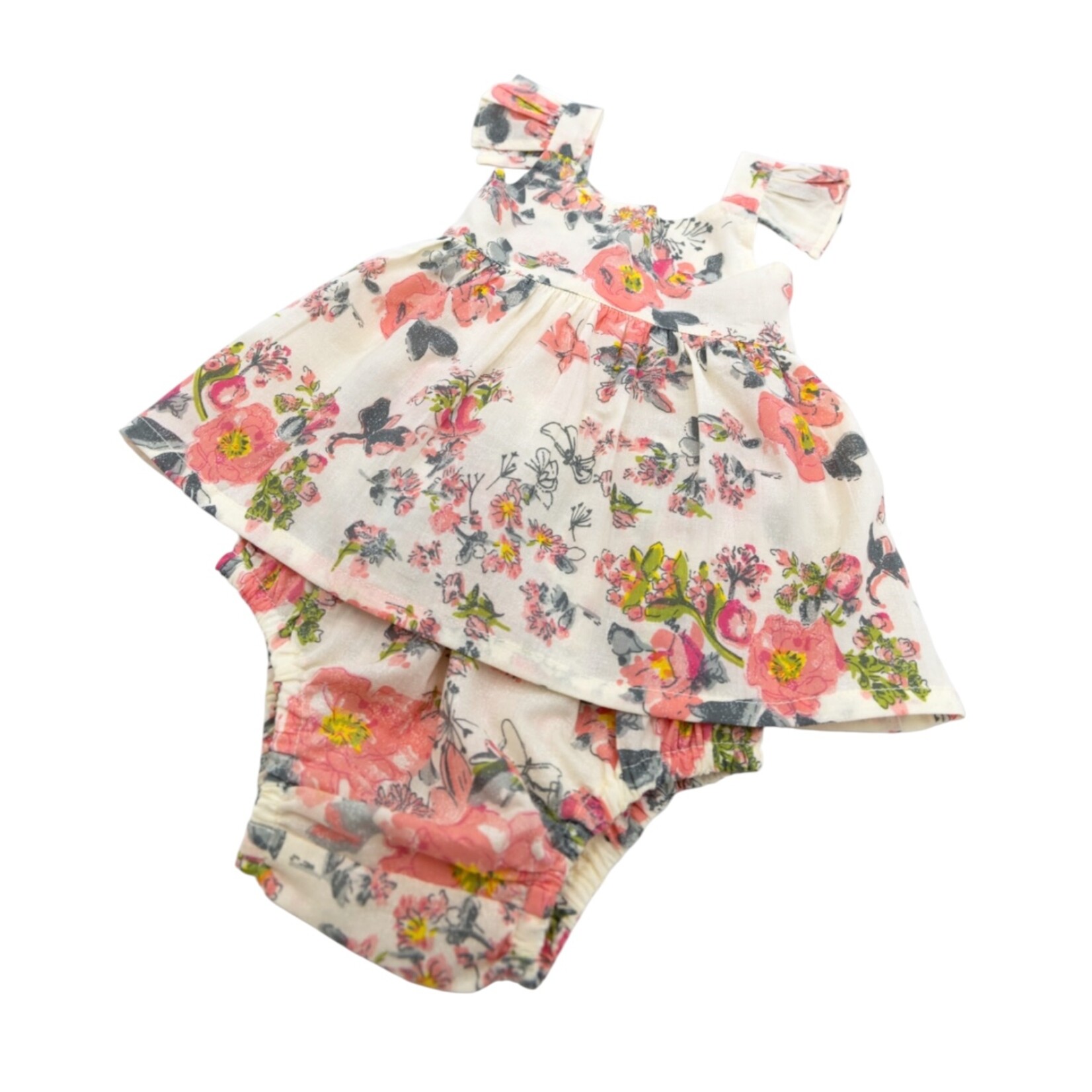 Yo Baby Butterfly Floral Baby Set