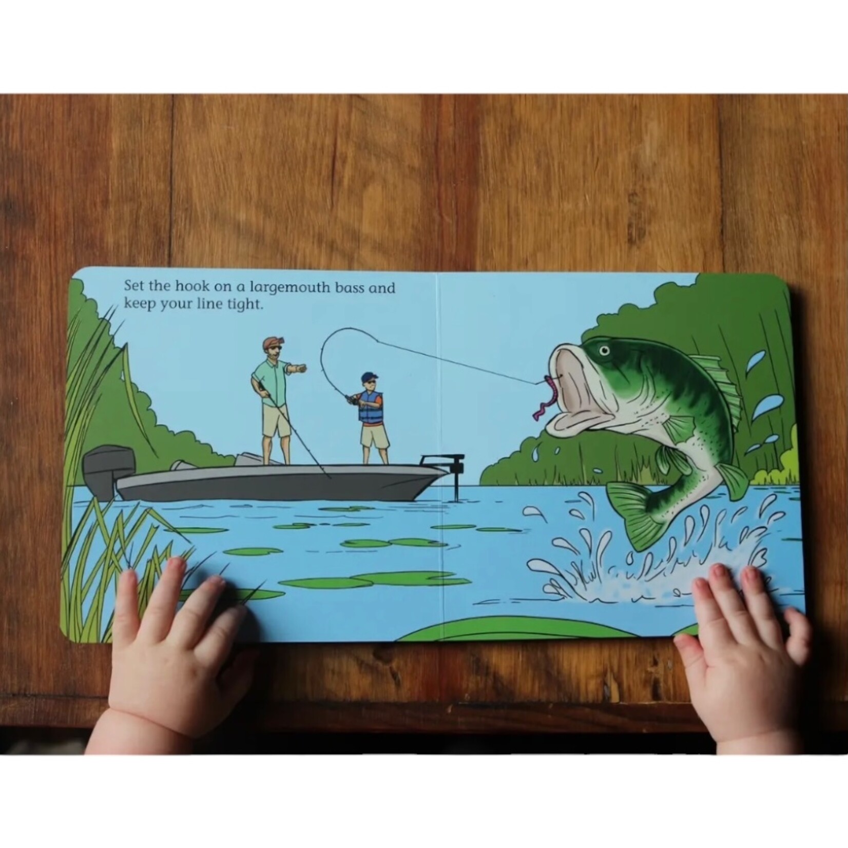 Explore the Outdoors Good Luck Fisherman Book