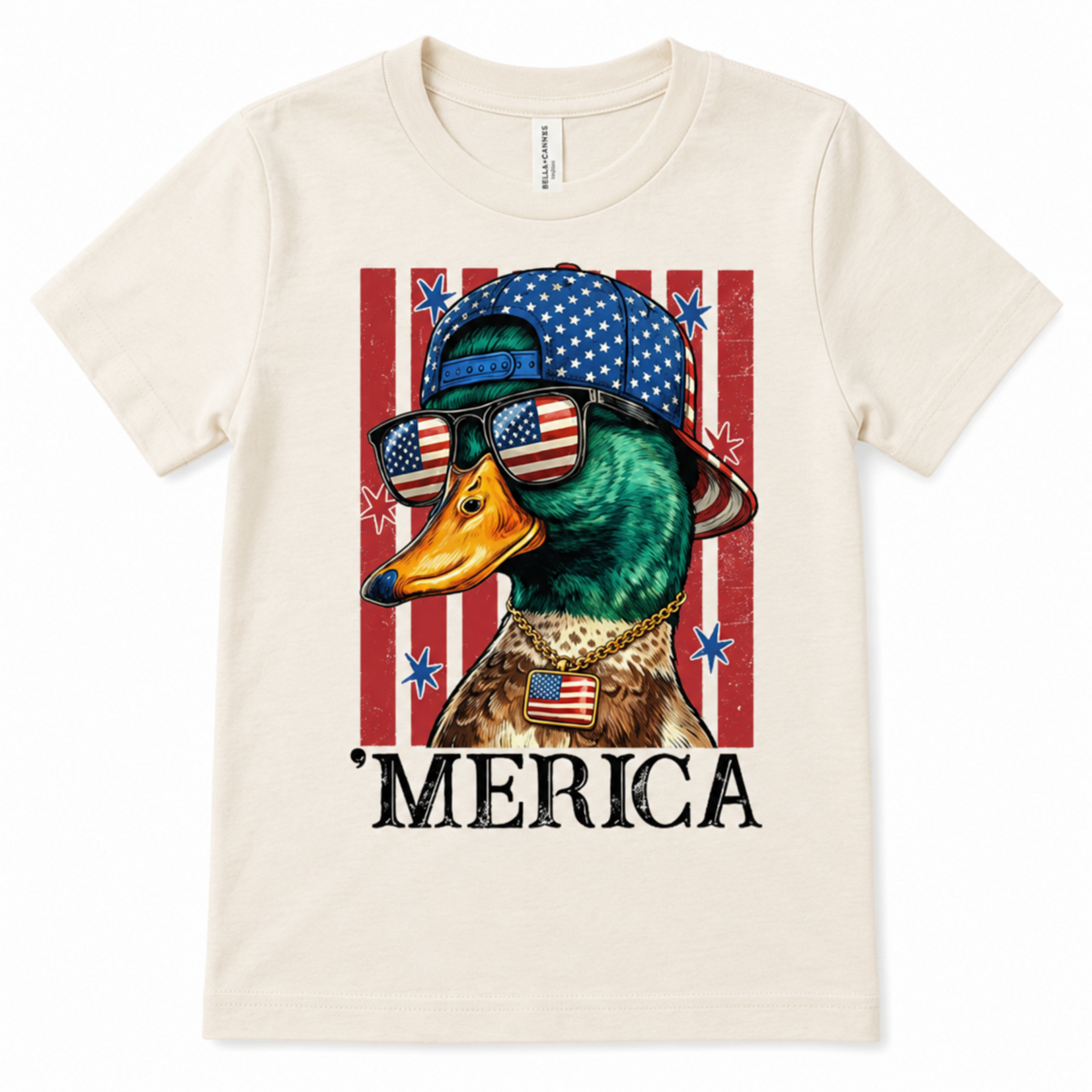 Southern Backroad Tees 'Merica Mallard Duck Shirt