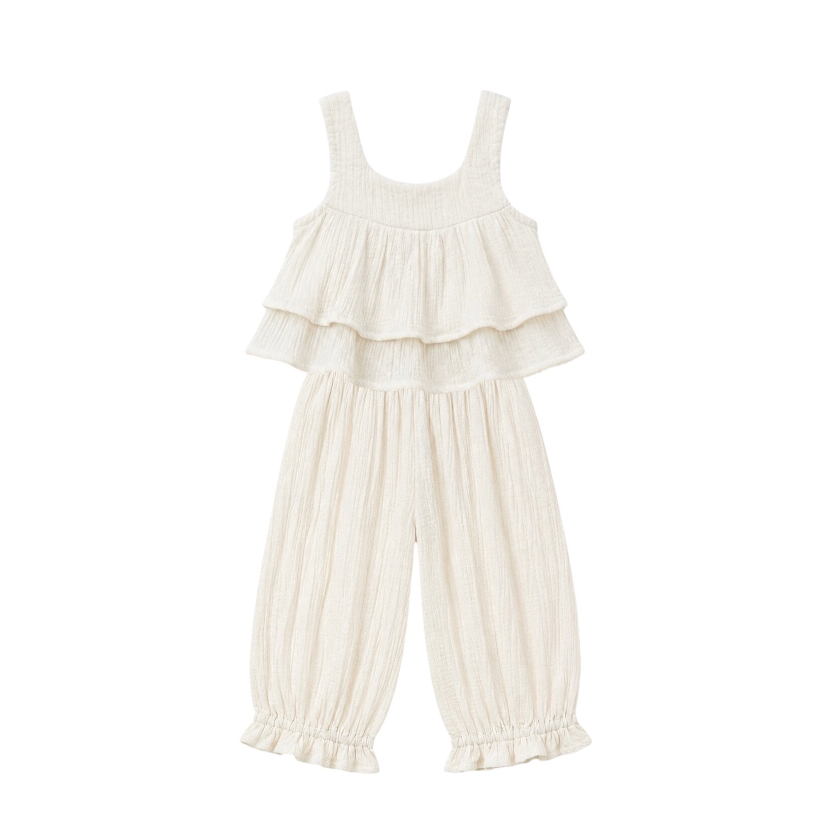 Yo Baby Light Cream Pantaloon Set