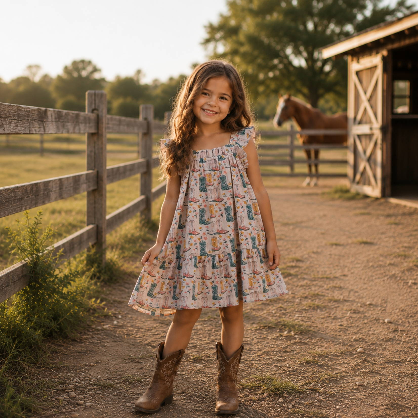 Ettie + H Boots Dress