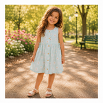 Ettie + H Daisies Gauze Dress