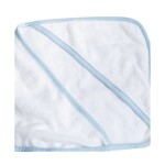 The Classic Baby Light Blue Hooded Terry Bath Towel