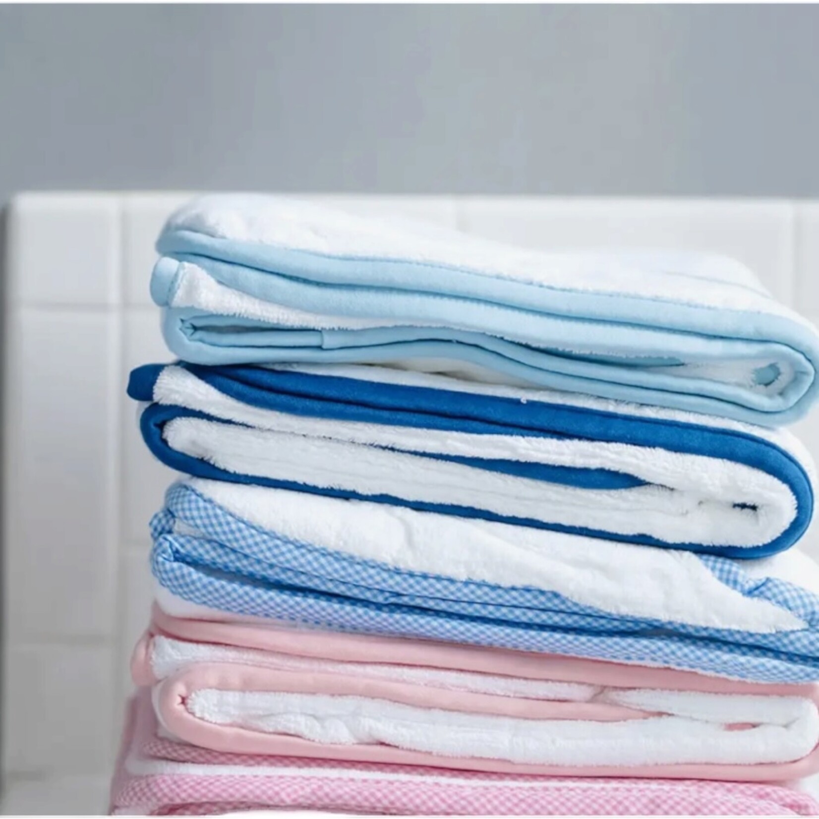 Light Pink Terry Hooded Bath Towel