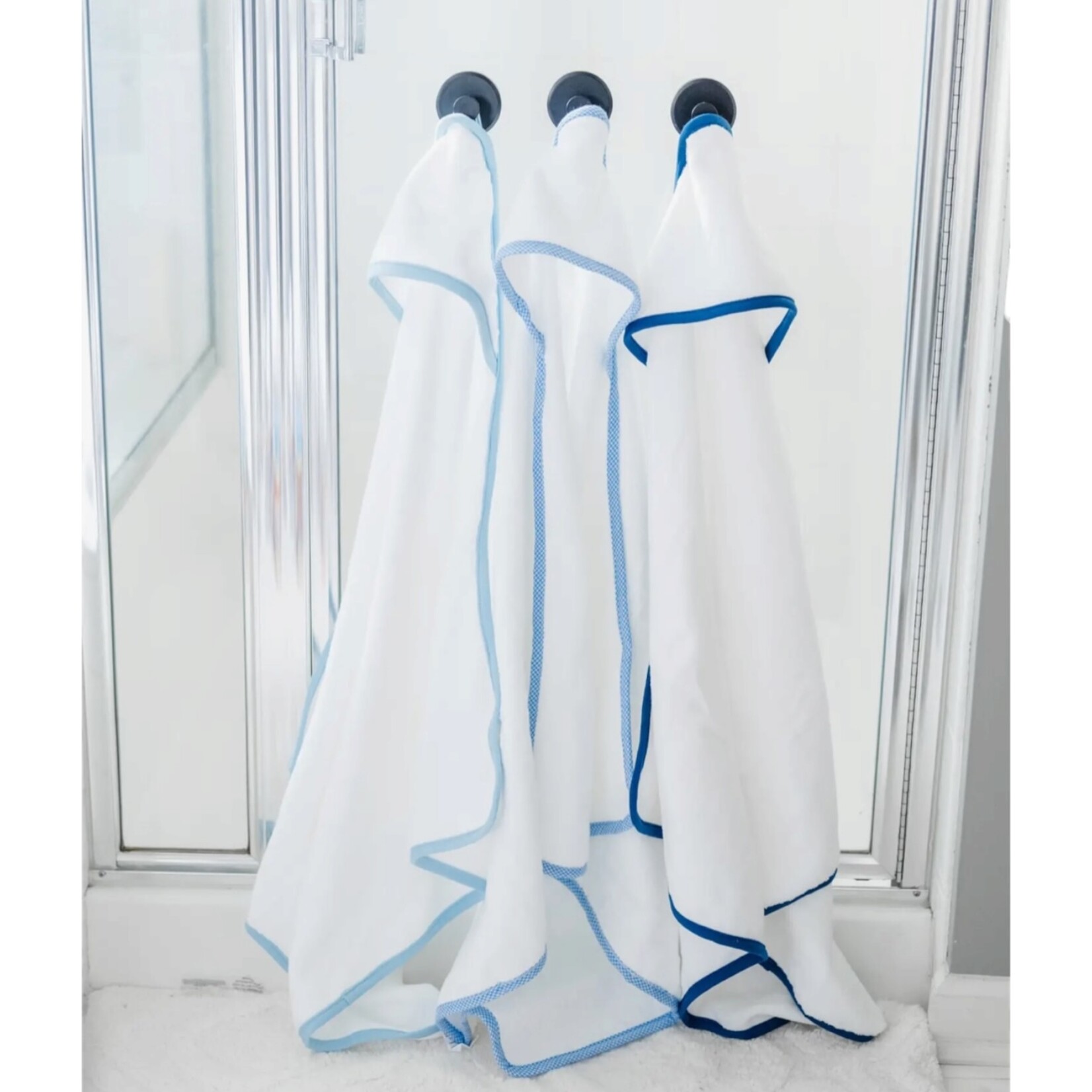 Navy Terry Hooded Bath Towel l