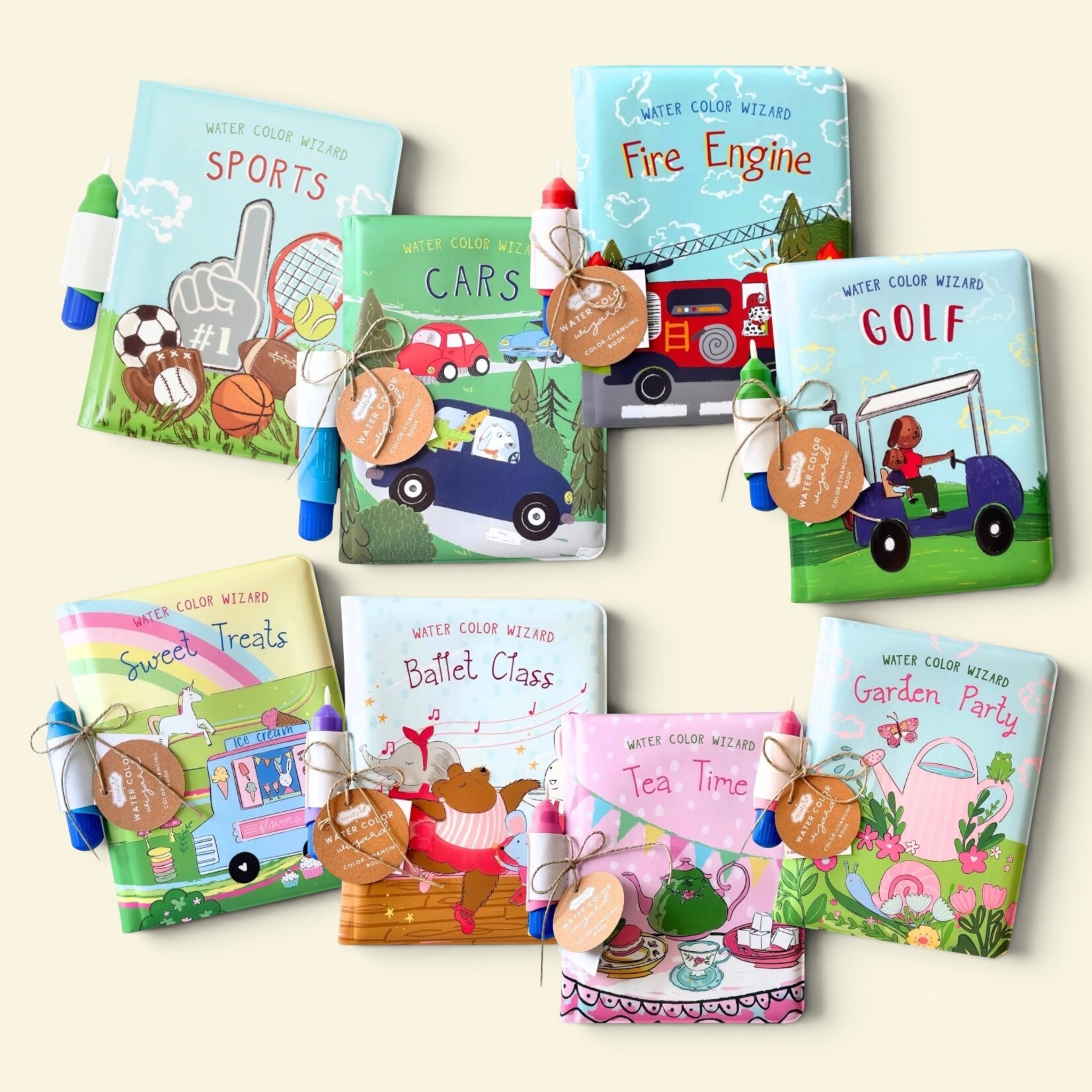 Mudpie Water Color Book