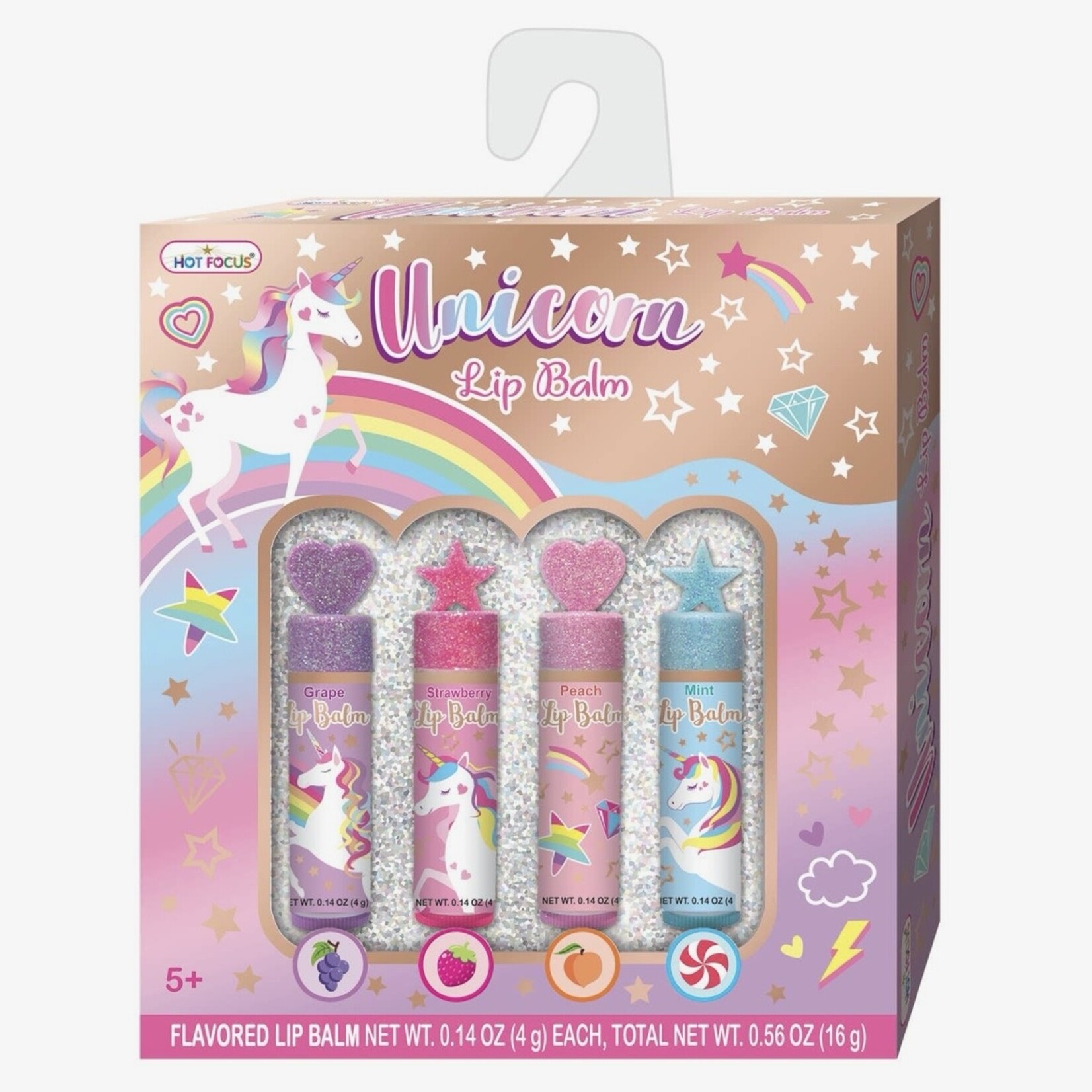 Hot Focus Unicorn Lip Balm