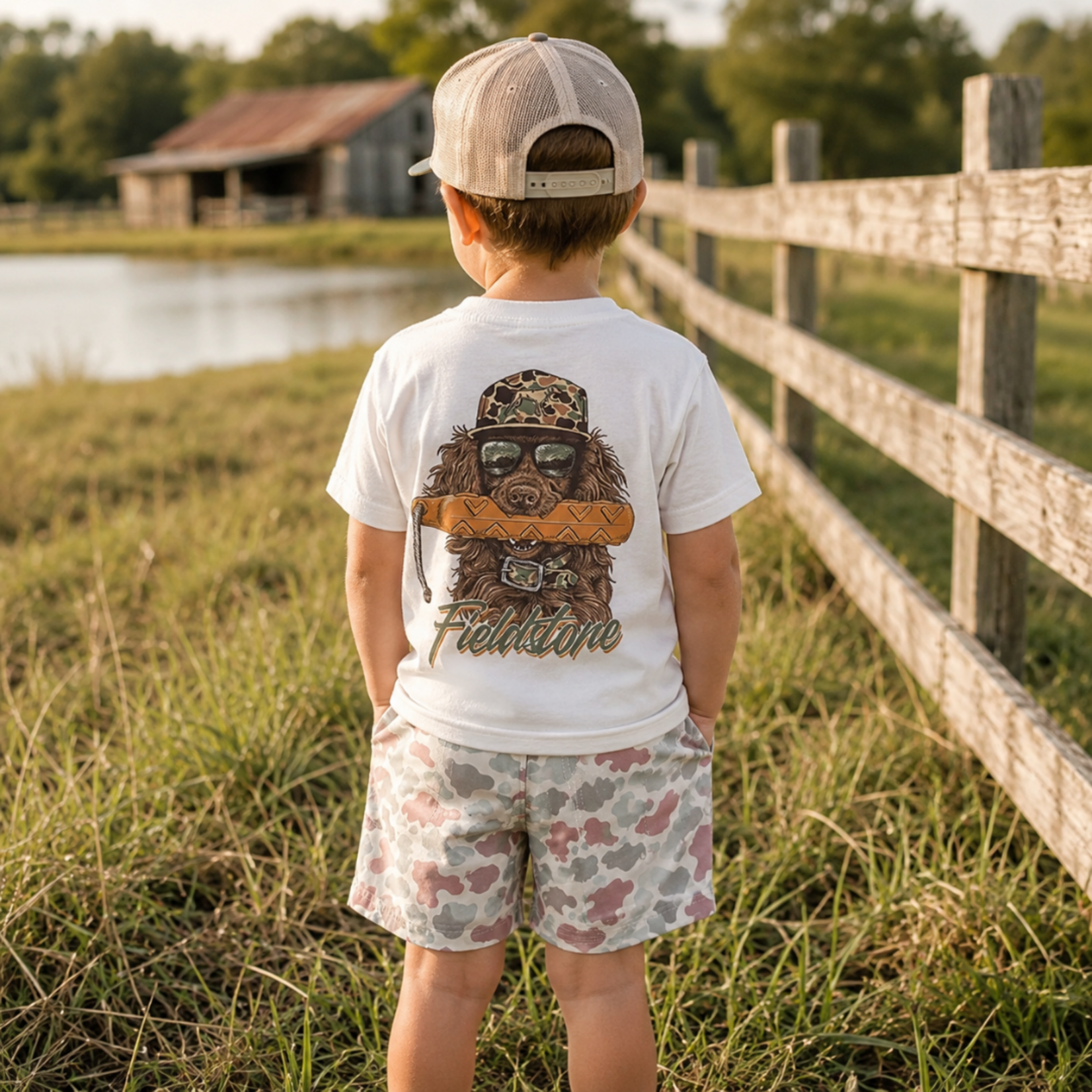 Fieldstone Bumper Boykin Kids Shirt