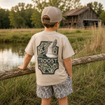 Fieldstone Roost Camo Shield Kids Shirt