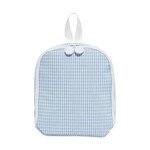 TRVL DESIGN Blue Mist Gingham Lunch Bag