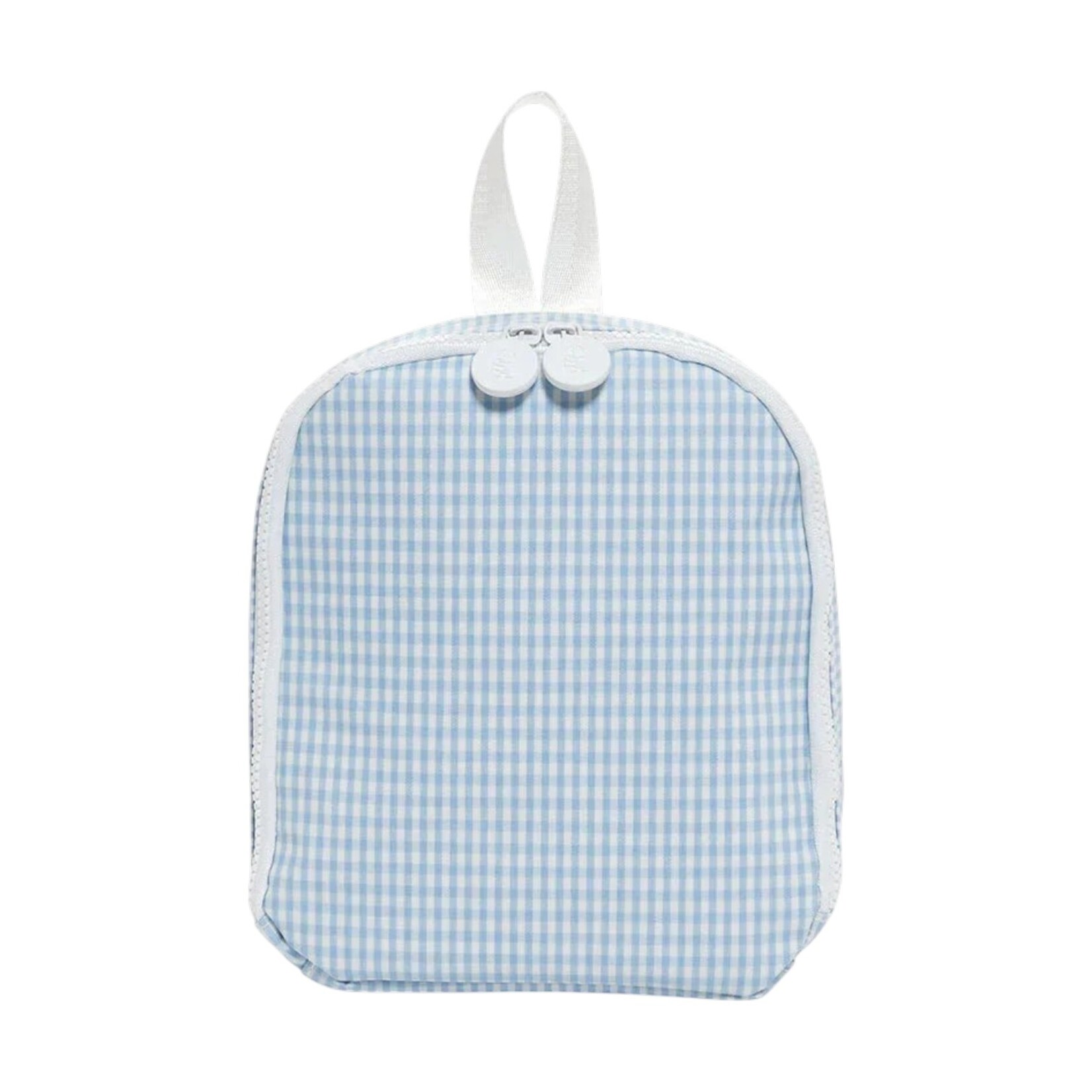 TRVL DESIGN Blue Mist Gingham Lunch Bag