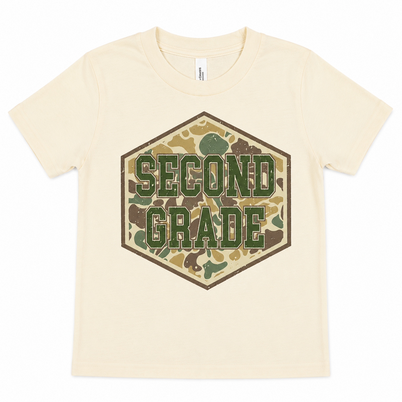 Second Grade Camo Shirt
