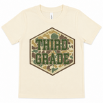 Third Grade Camo Shirt
