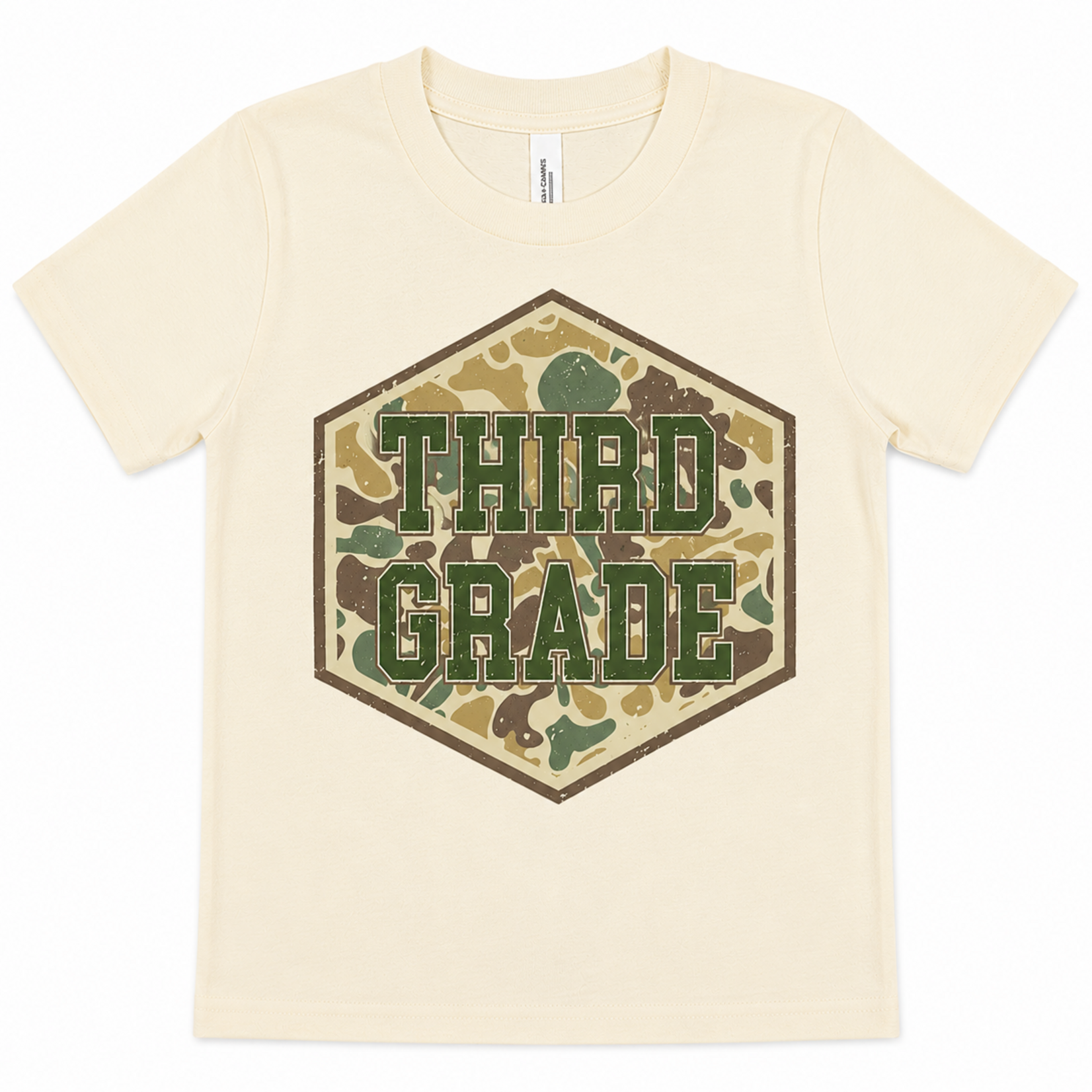 Third Grade Camo Shirt