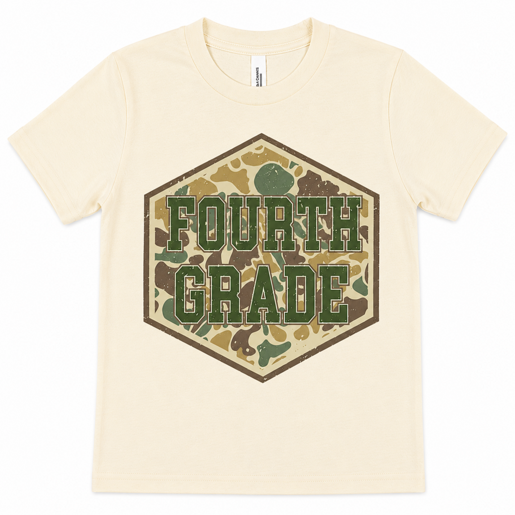 Fourth Grade Camo Shirt