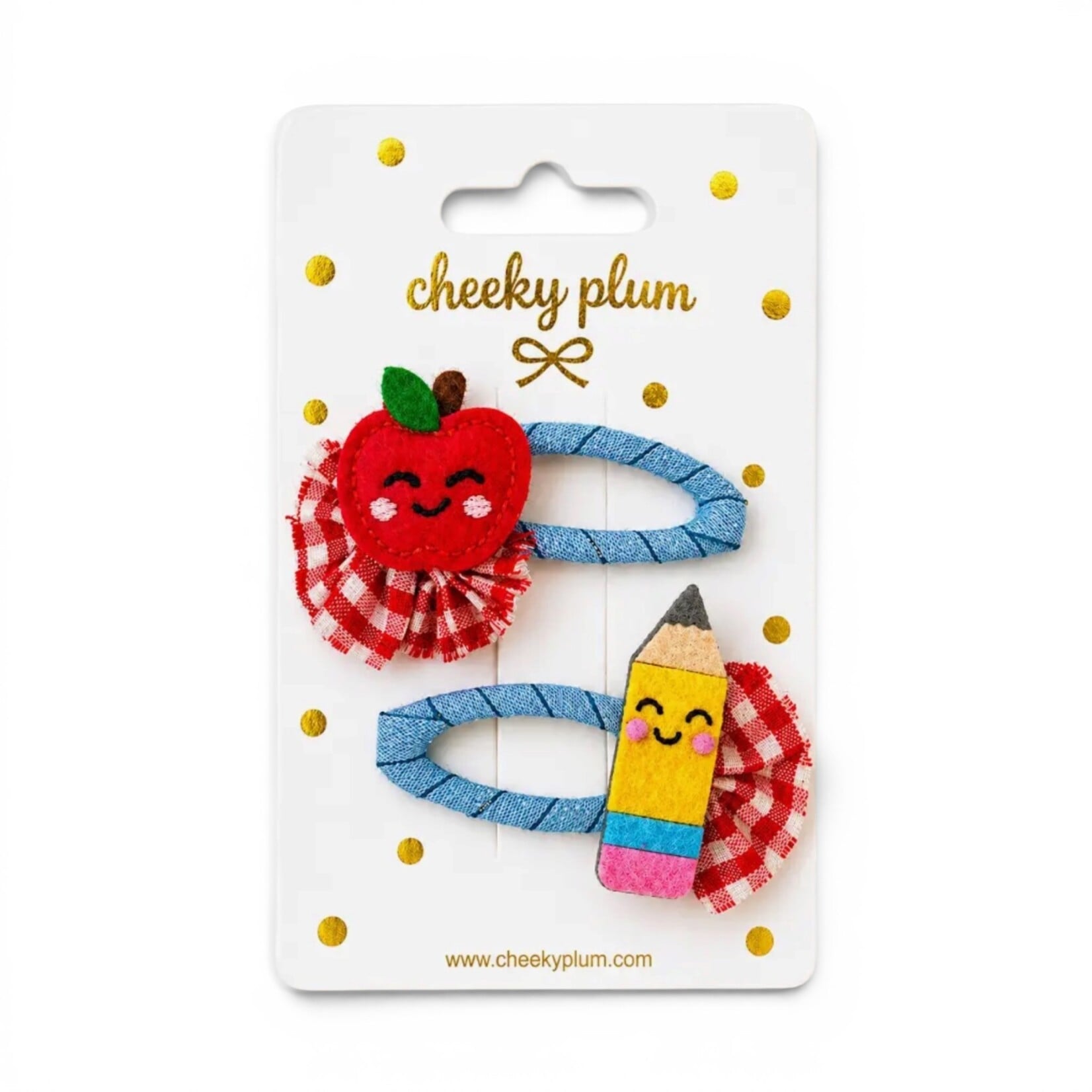Cheeky Plum Bright Beginnings Hair Clips