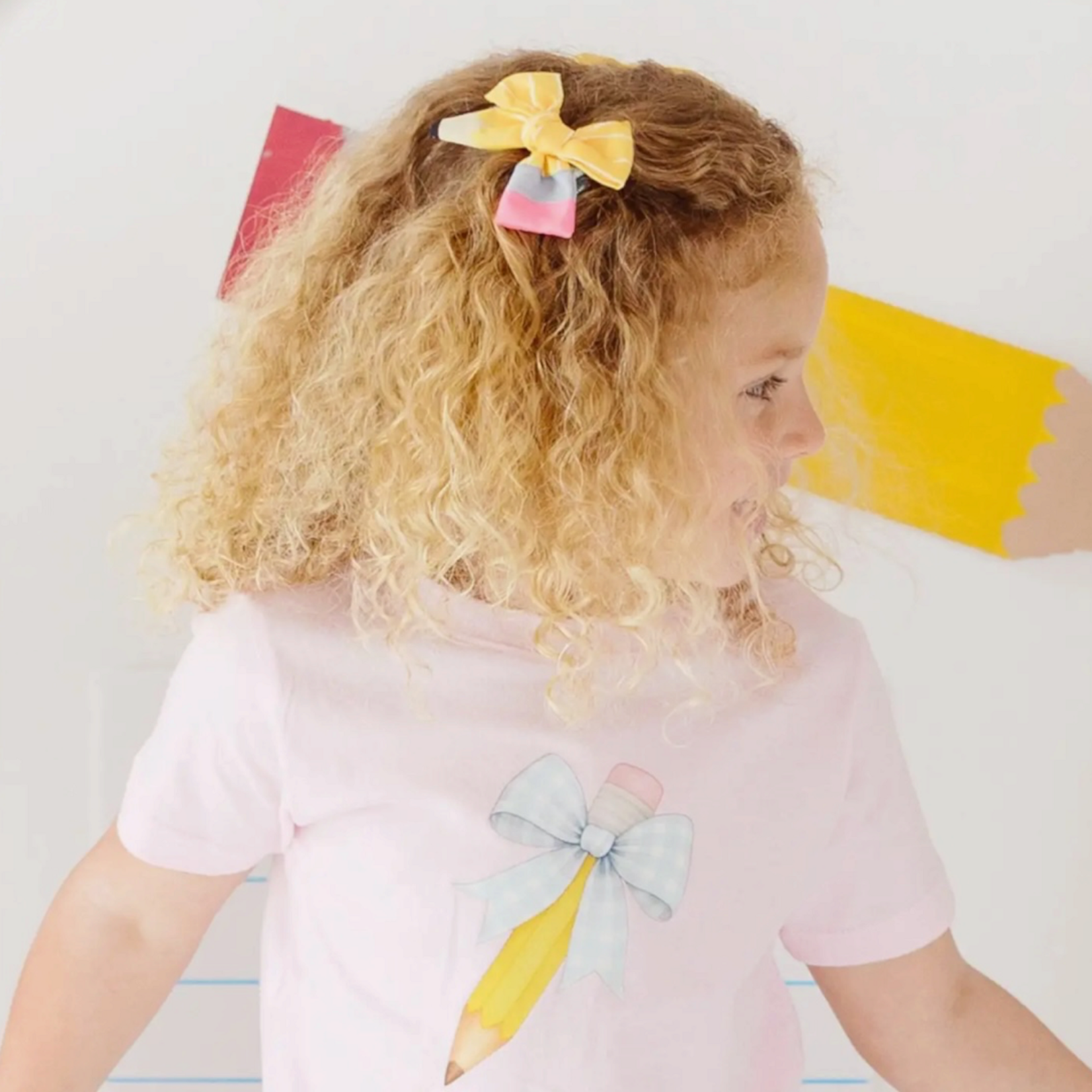 Sweet Wink School Days Pencil Hair Bow Set