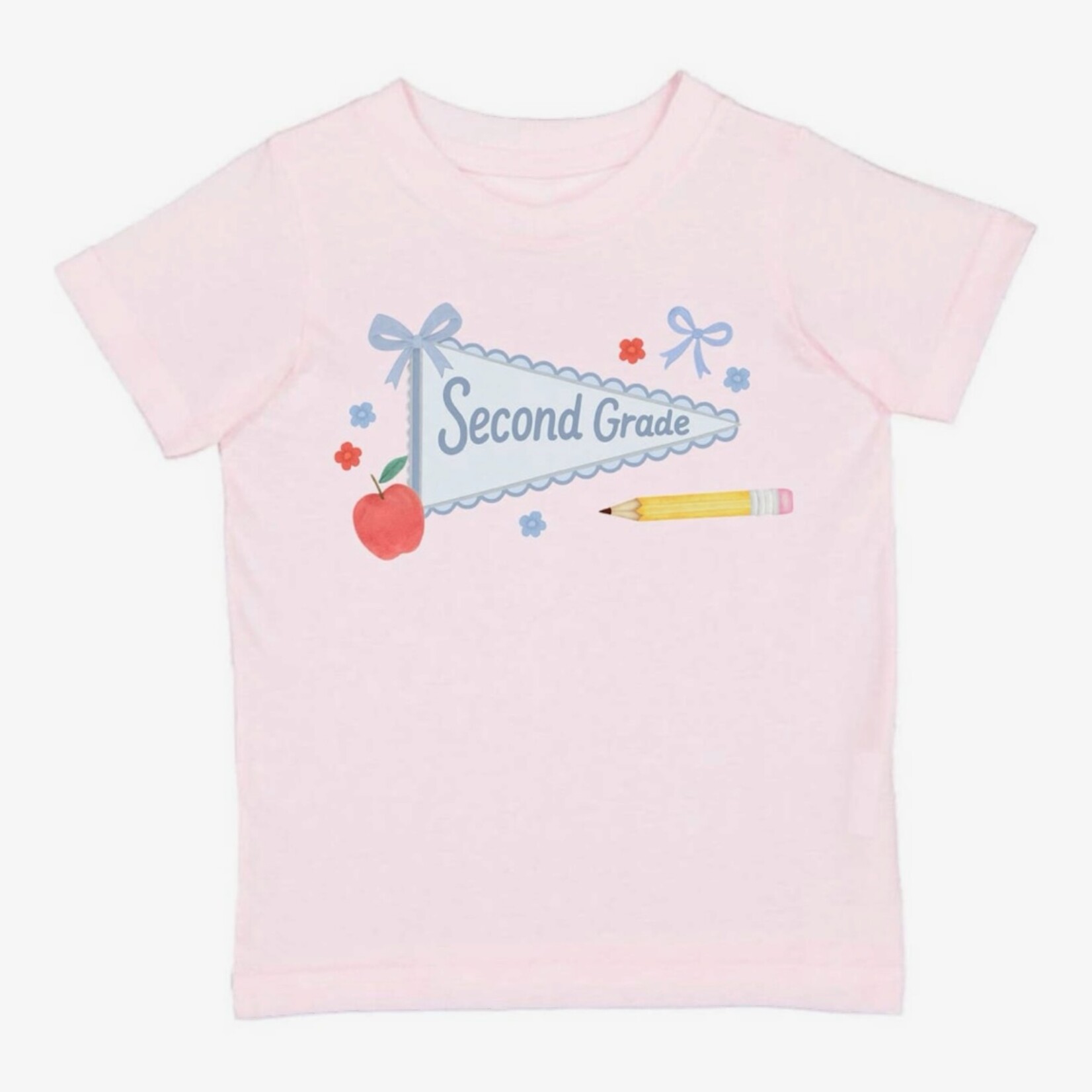 Sweet Wink Second Grade Pennant Girls Shirt