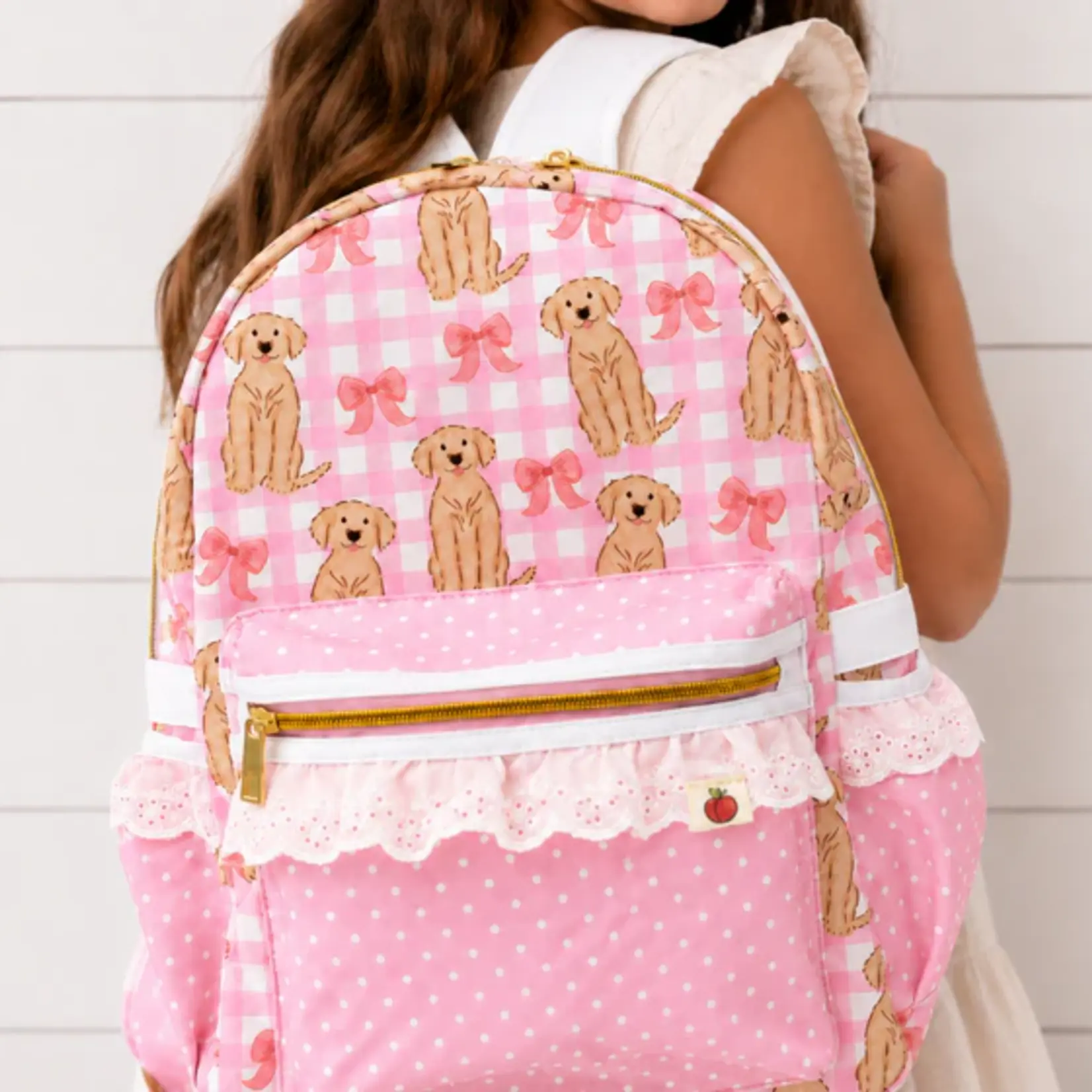 Cheeky Plum Bow Tied Bestie Backpack