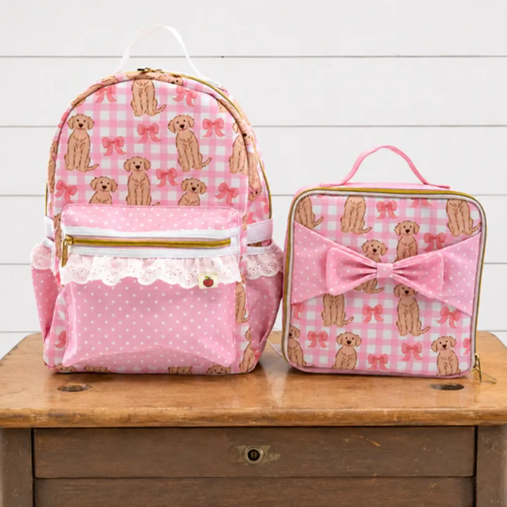 Cheeky Plum Bow Tied Bestie Backpack