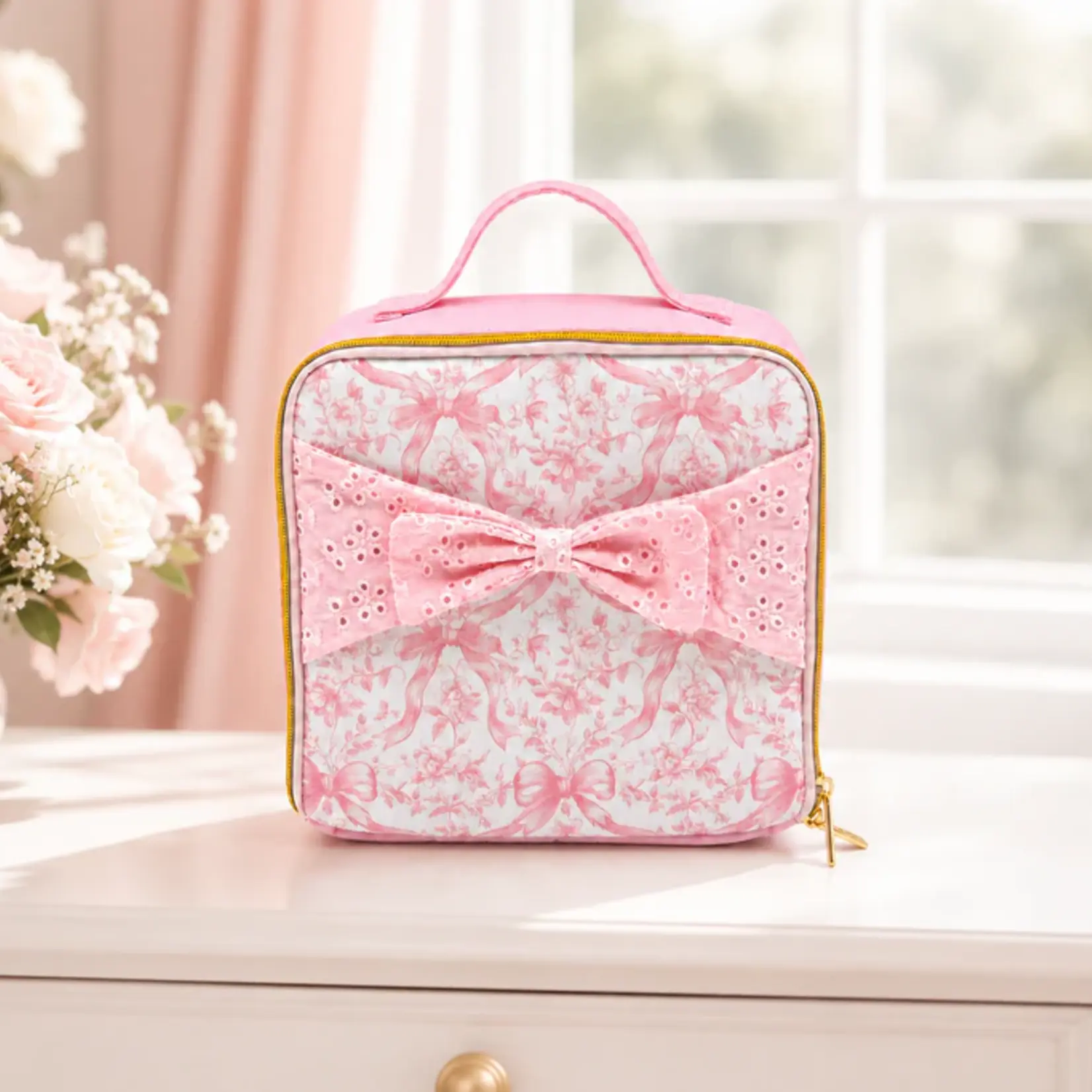 Cheeky Plum Heirloom Rose Lunch Box