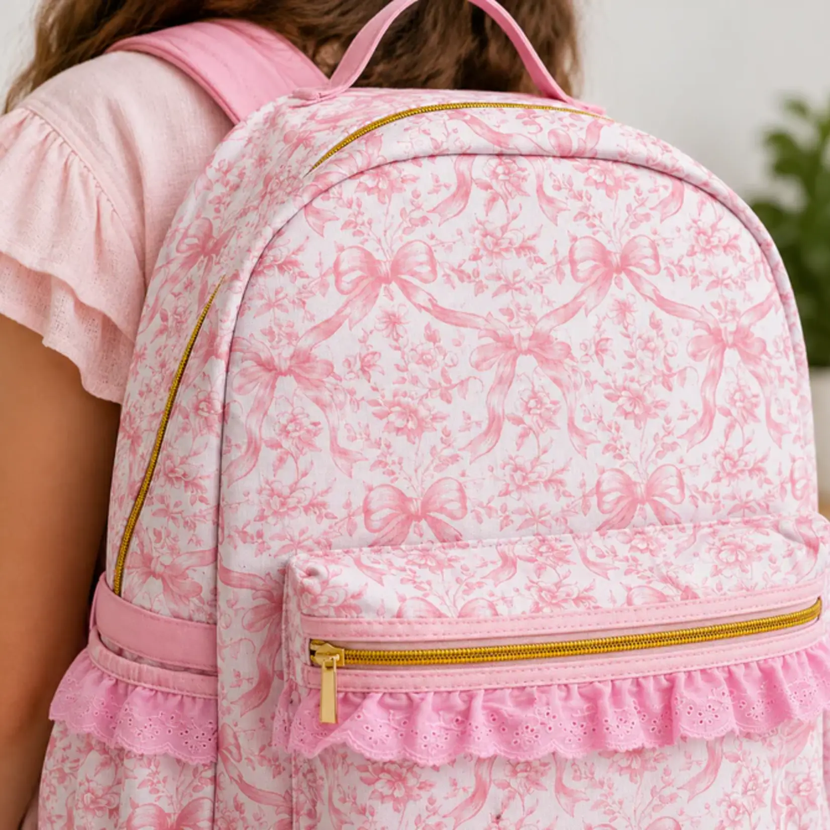 Cheeky Plum Heirloom Rose Backpack