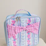 Cheeky Plum Rose Ribbon Lunch Box