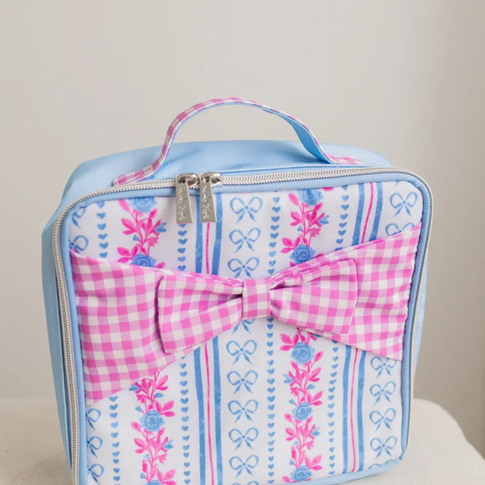 Cheeky Plum Rose Ribbon Lunch Box