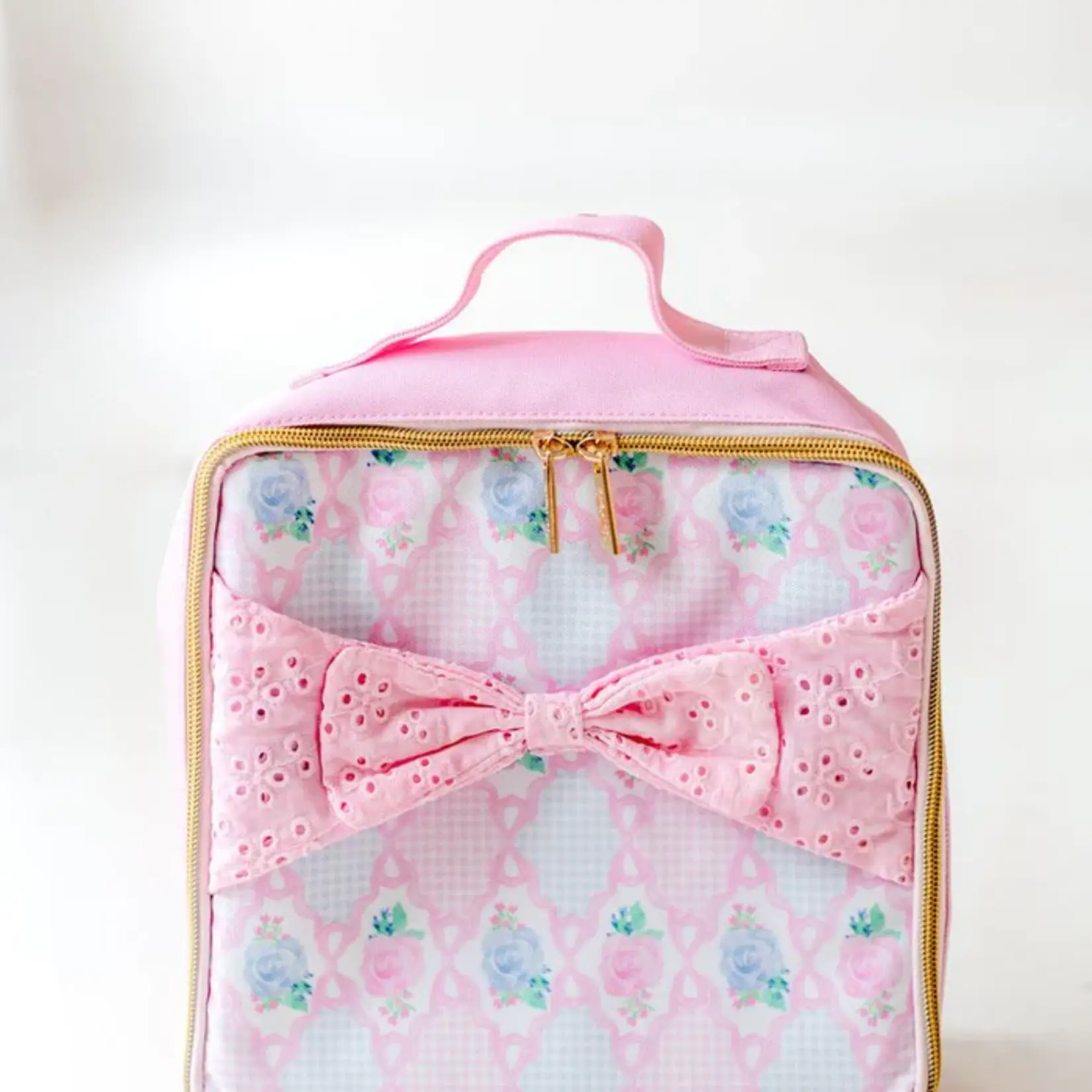 Cheeky Plum Cottage Rose Lunch Box