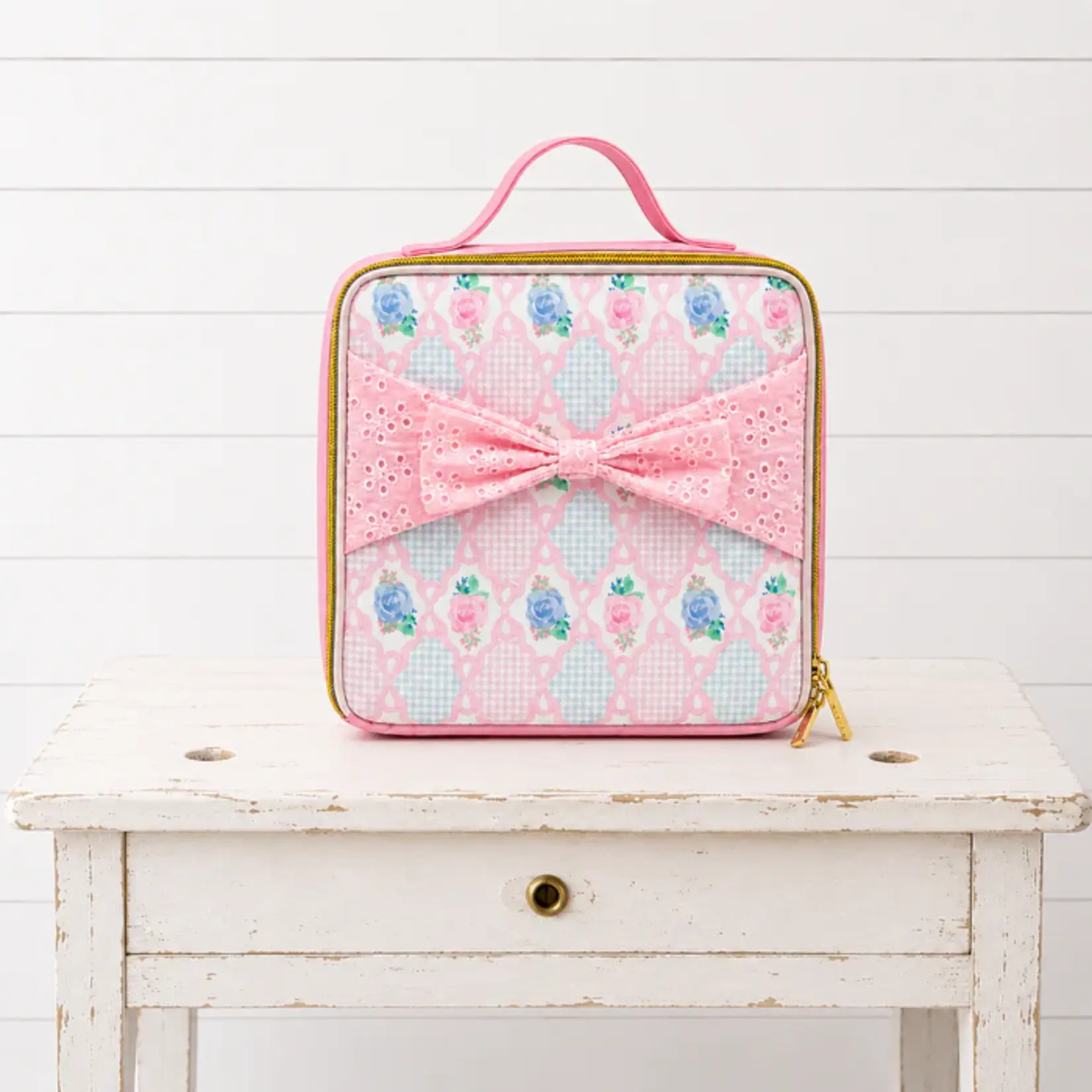 Cheeky Plum Cottage Rose Lunch Box