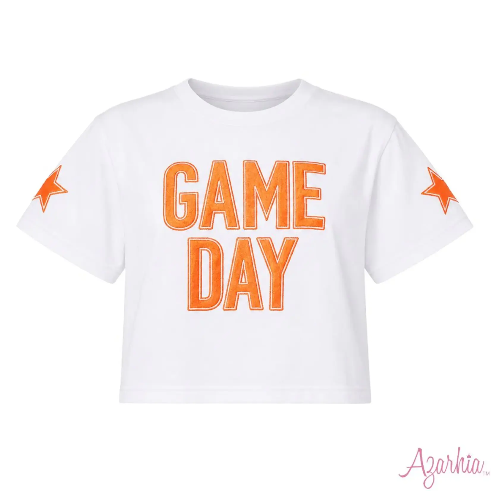 Azarhia Shimmer Applique TN Gameday Boxy Shirt
