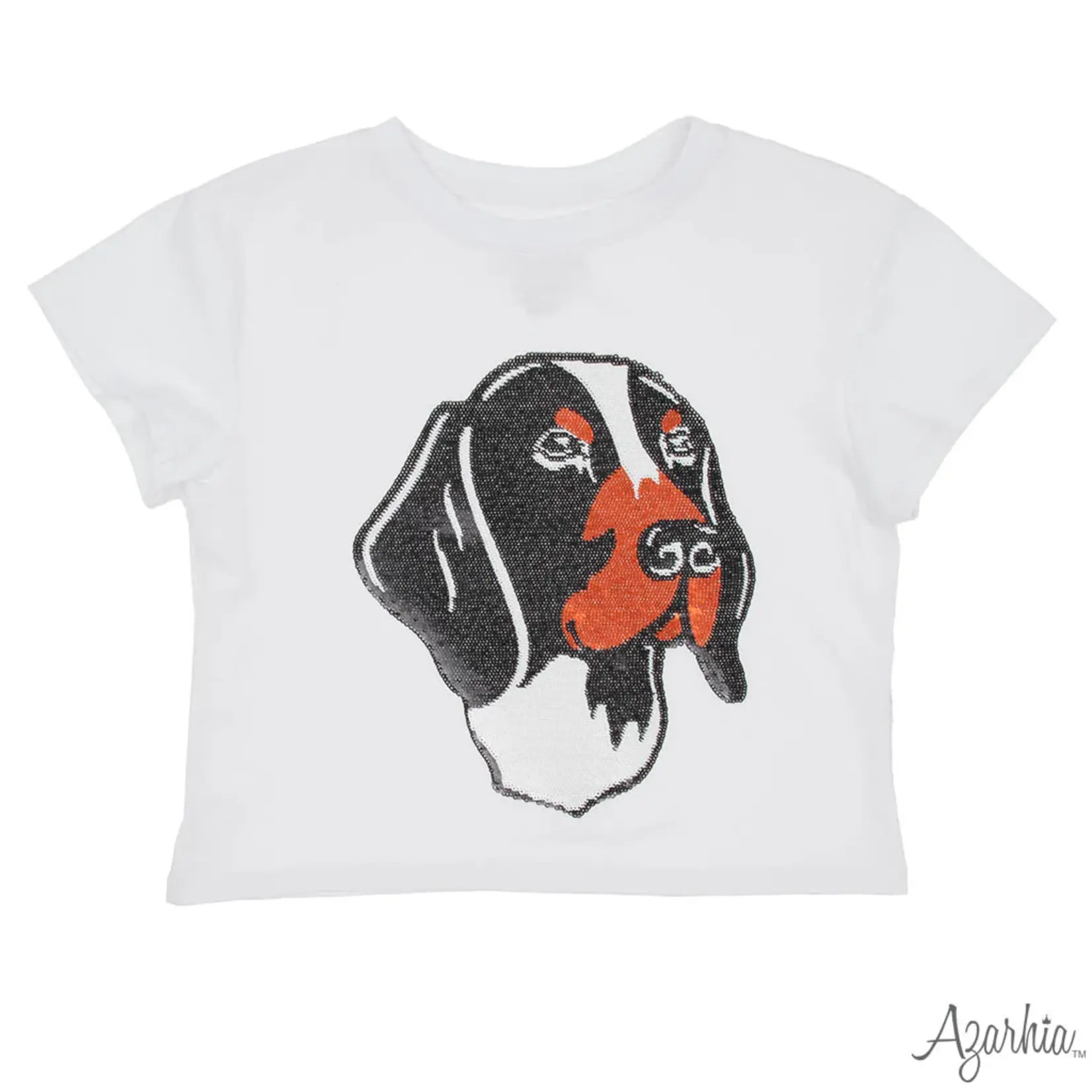 Azarhia Sequin TN Hound Dog Shirt
