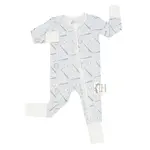 Hamner Hill Baseball Zipper Romper