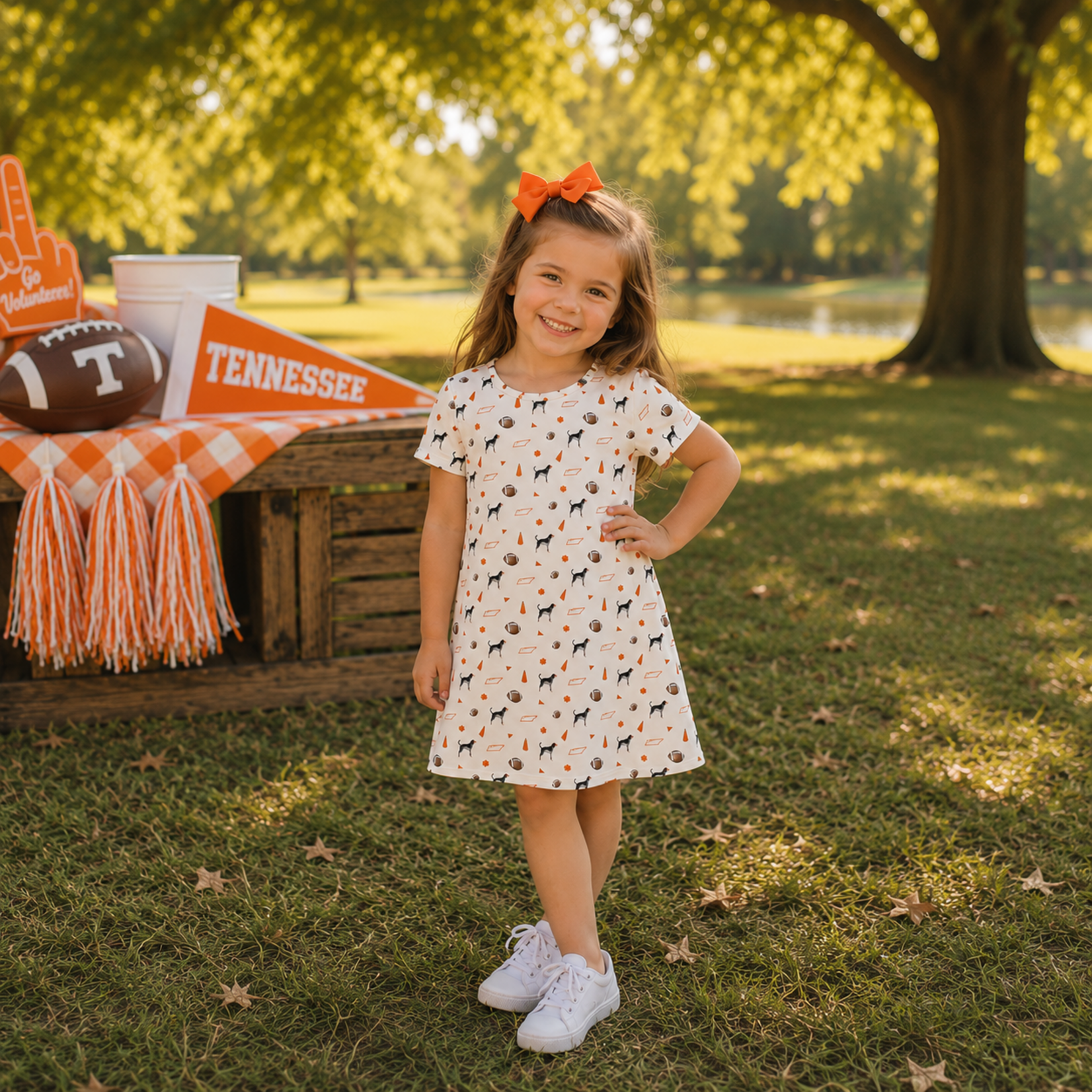Hamner Hill TN Coonhound Bamboo Dress